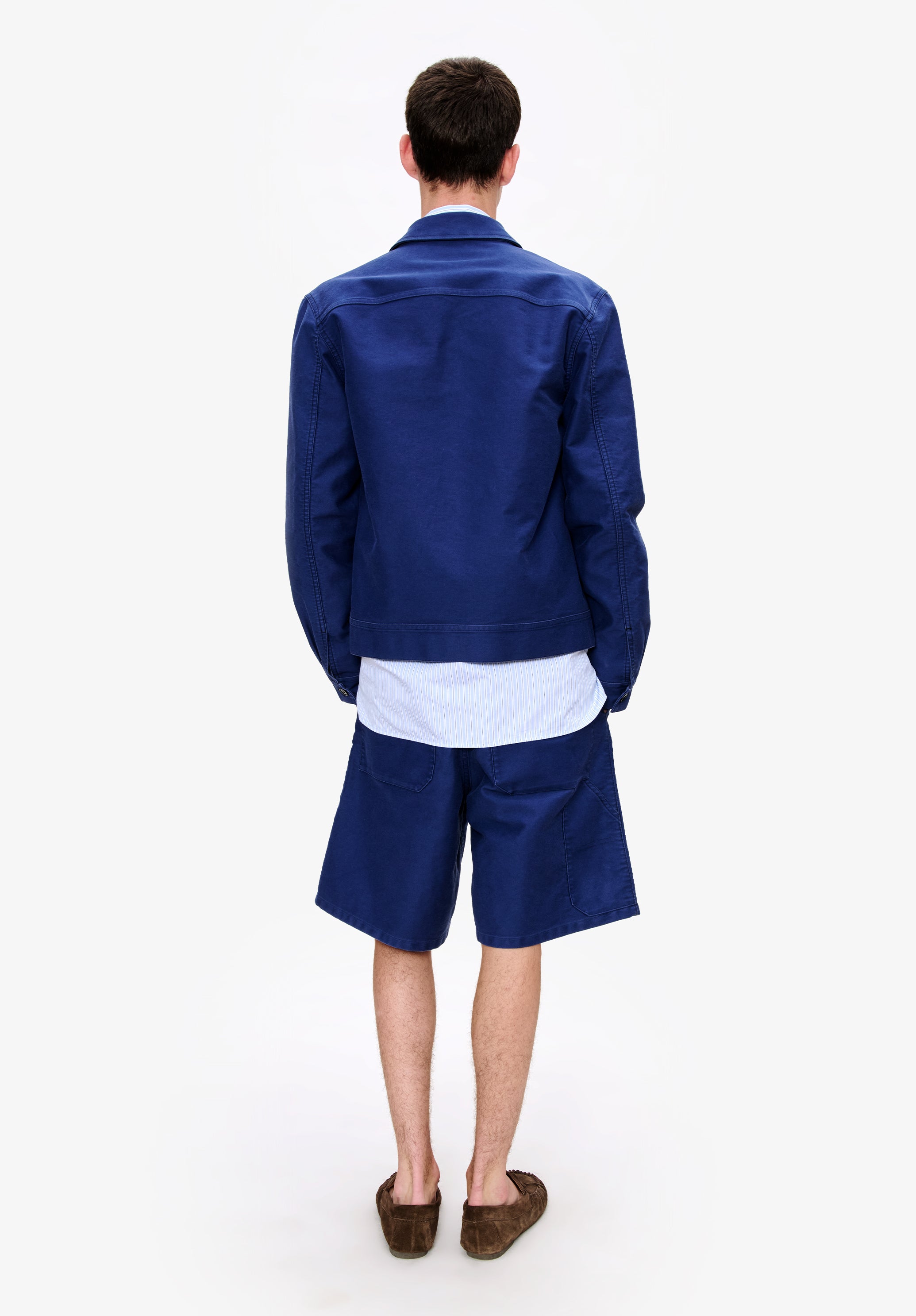 A.P.C. Blouson Victor Jacke M Moleskin Baumwolle