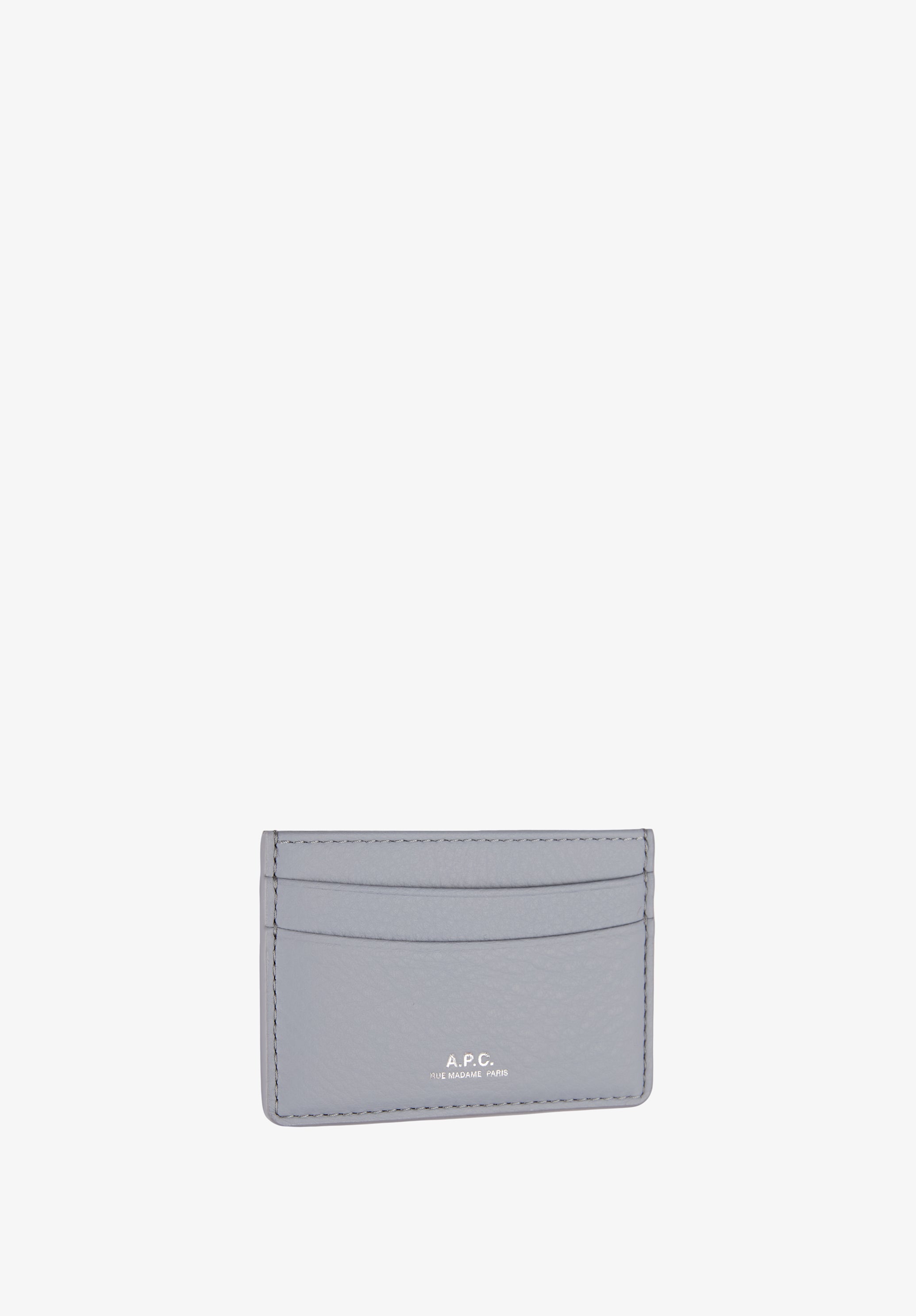 A.P.C. Andre Kartenetui Leder Kartenhalter TU genarbtes Leder