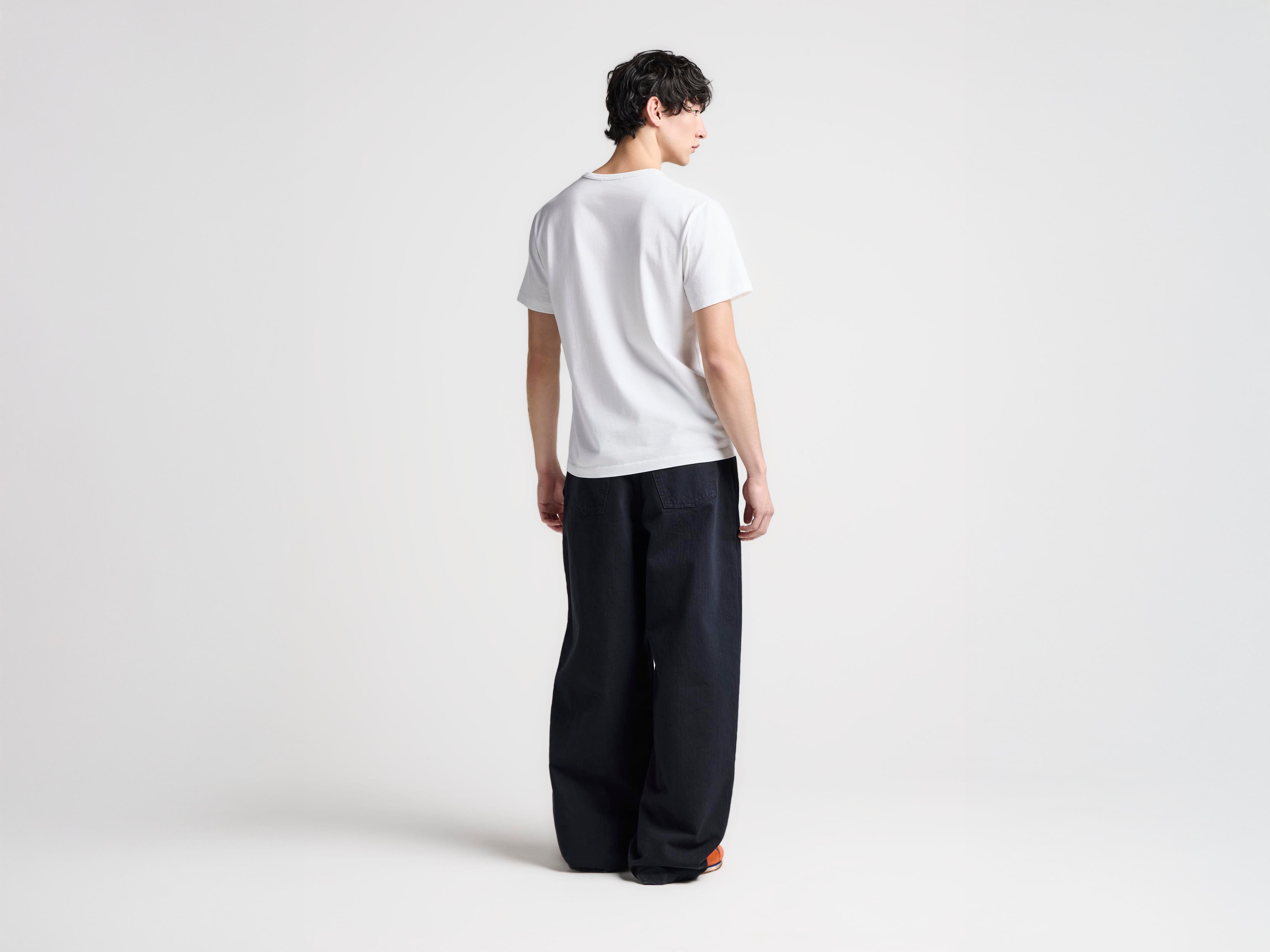 J.W.Anderson Single Pleat Trousers Hose Schwarz Weit