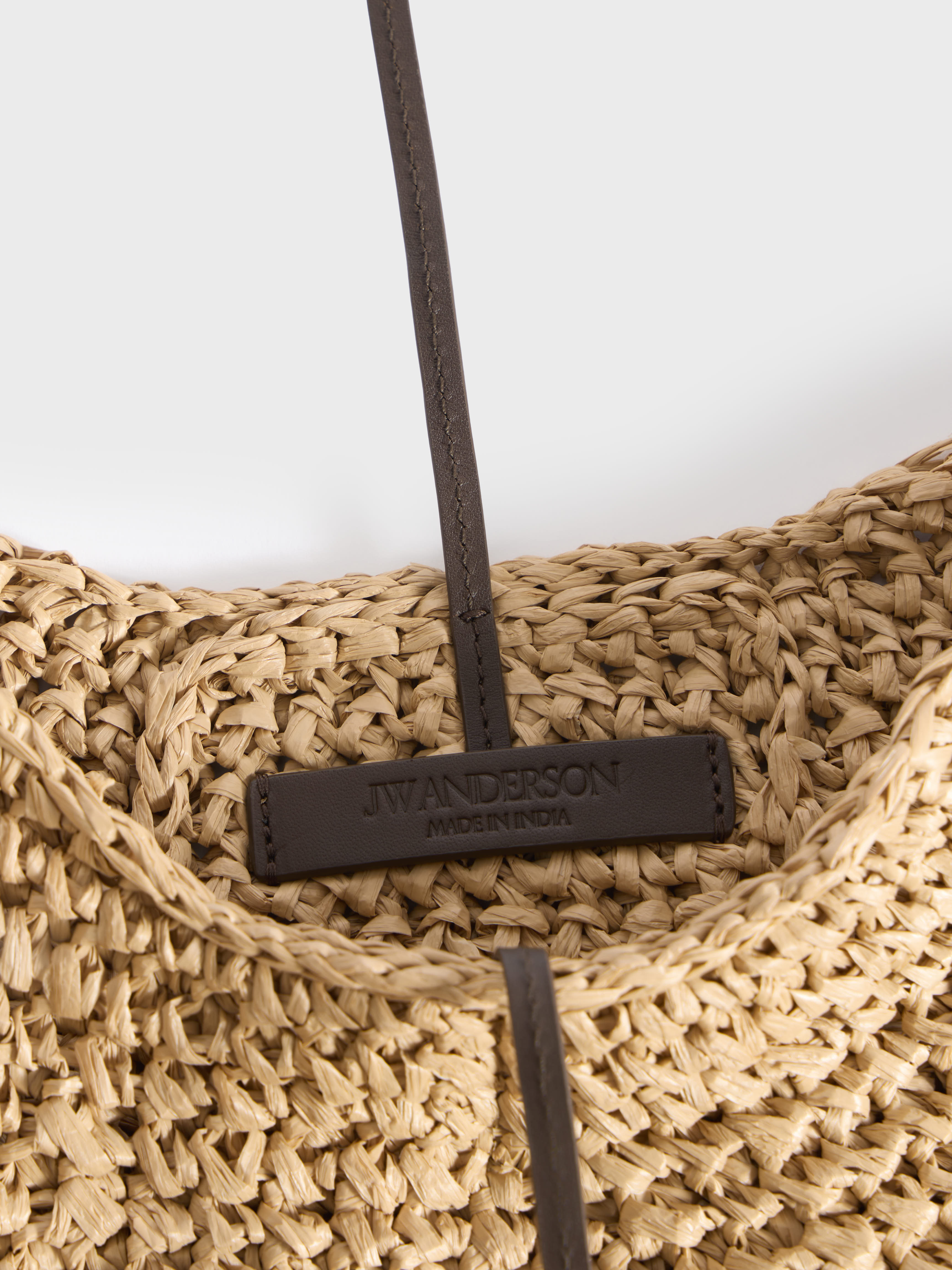 J.W.Anderson Large Bulb Bag Tasche Natural Brown
