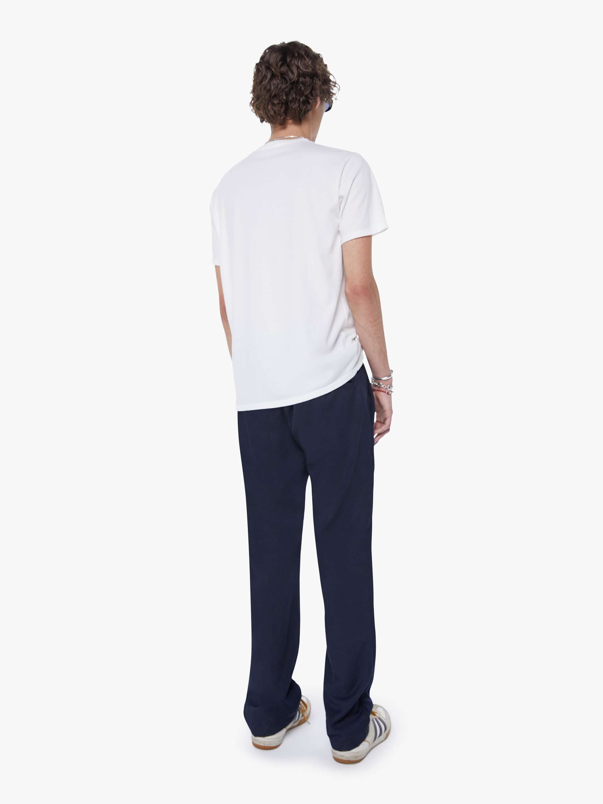 Mother The Duke Hose Navy Weites Bein Herren