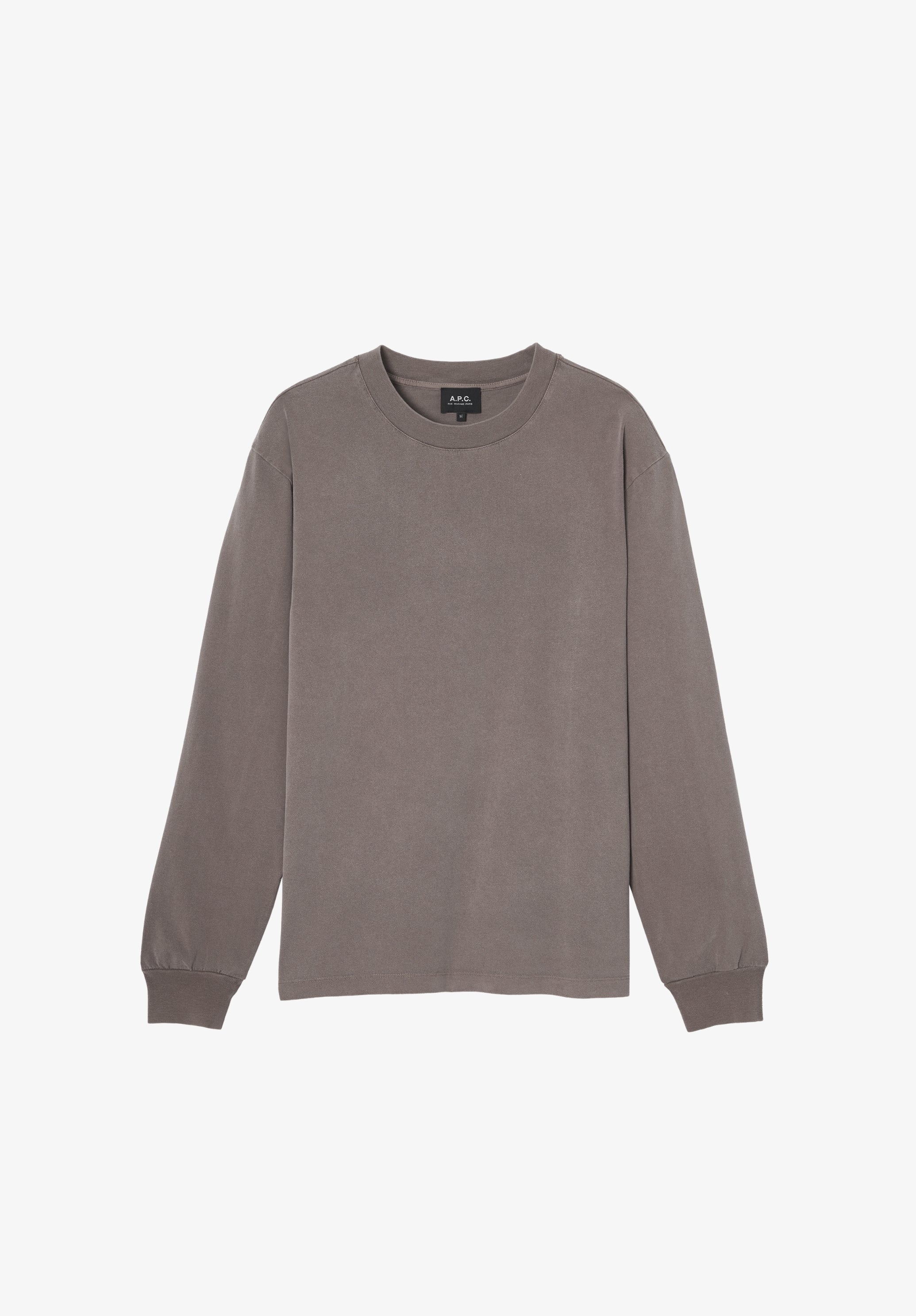 A.P.C. Hiver 26 T-Shirt langarm haselnussbraun