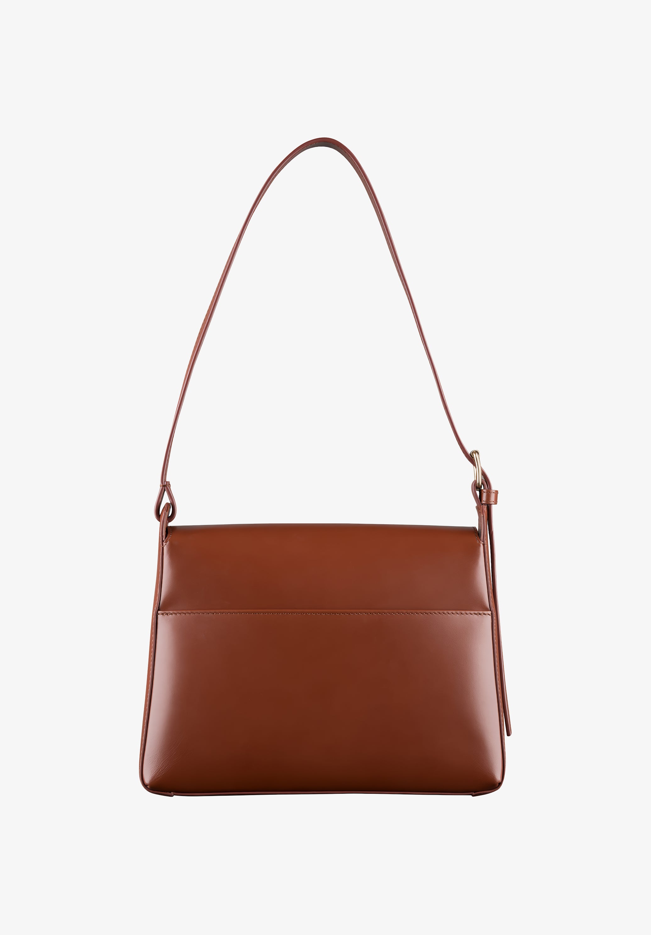 A.P.C. Virginie Flap Schultertasche Glattleder TU