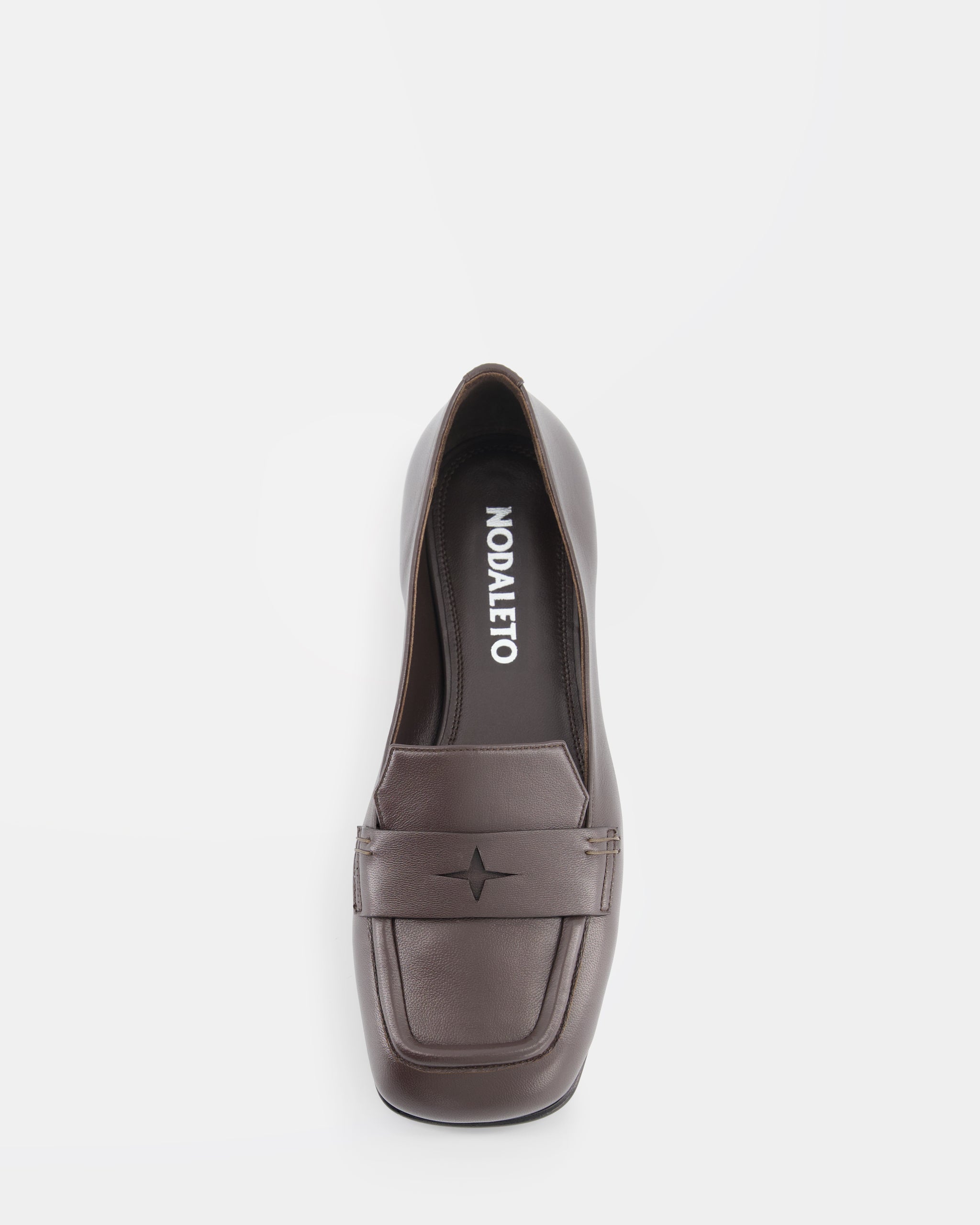 Nodaleto Bulla Cara 5 Loafer Dark Brown flach