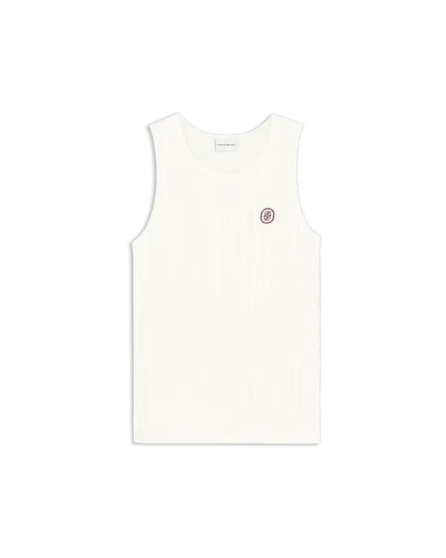 Drôle De Monsieur Débardeur D Miroir Tanktop offwhite Baumwolle