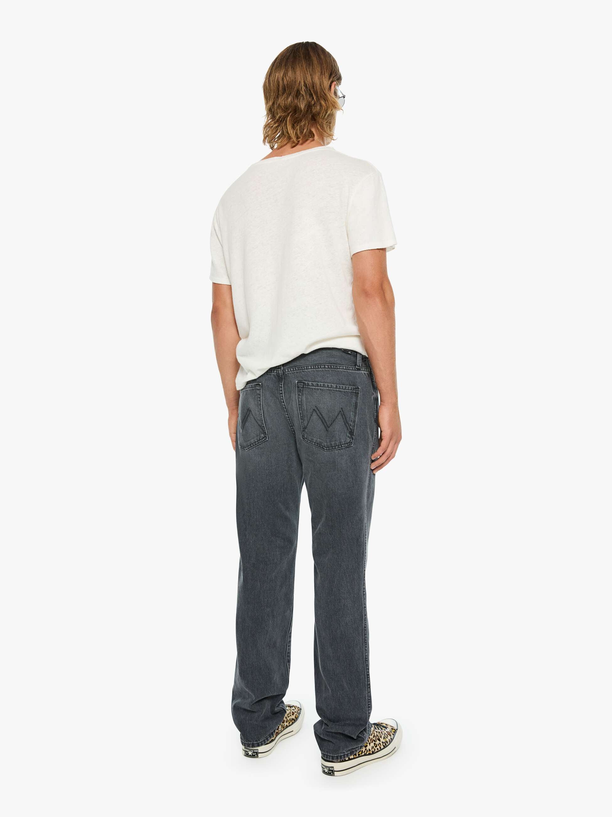 Mother Bronco Herren Jeans Dead To Rights Grau