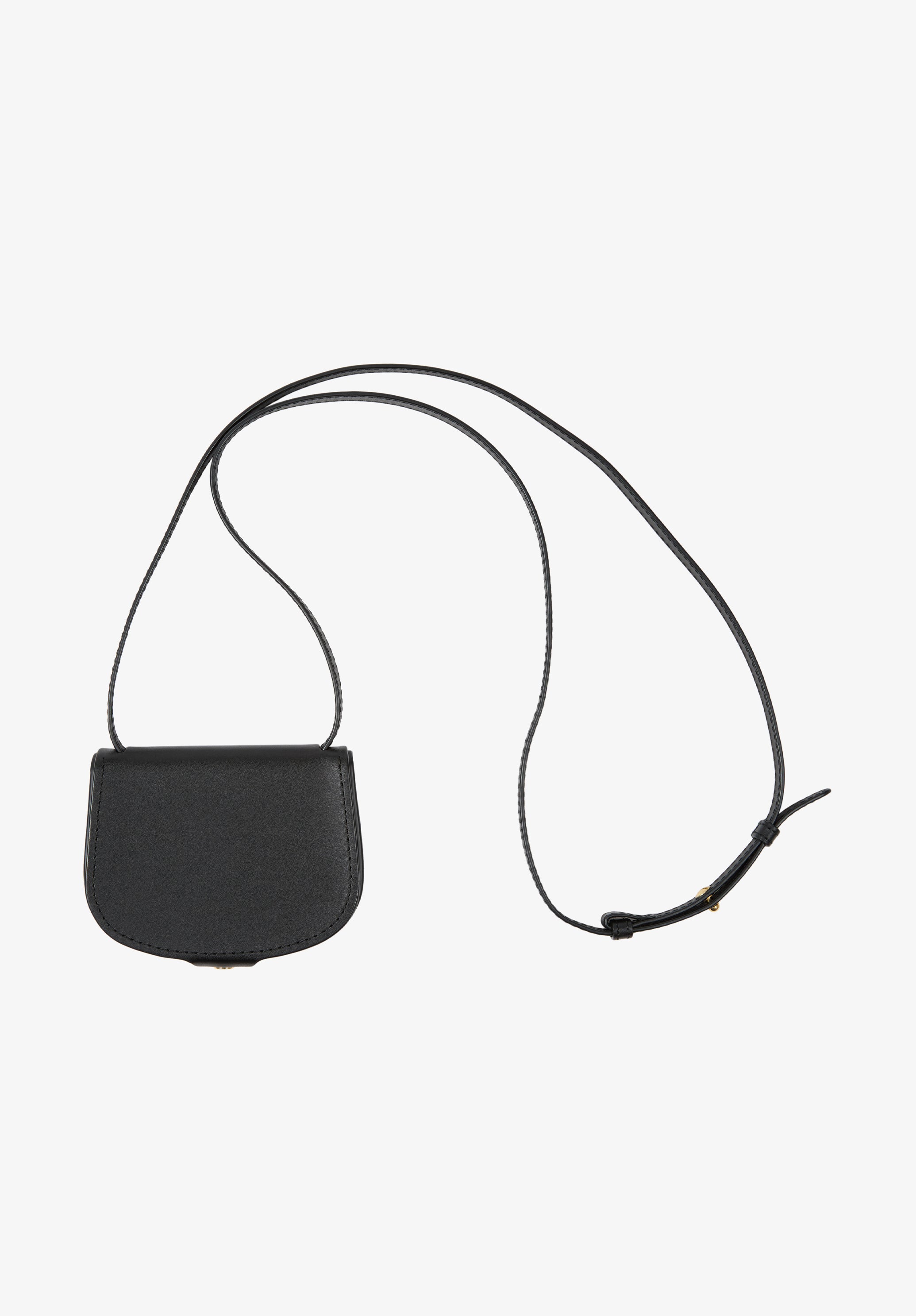 A.P.C. Jo Strap Portemonnaie Glattleder mit Riemen TU