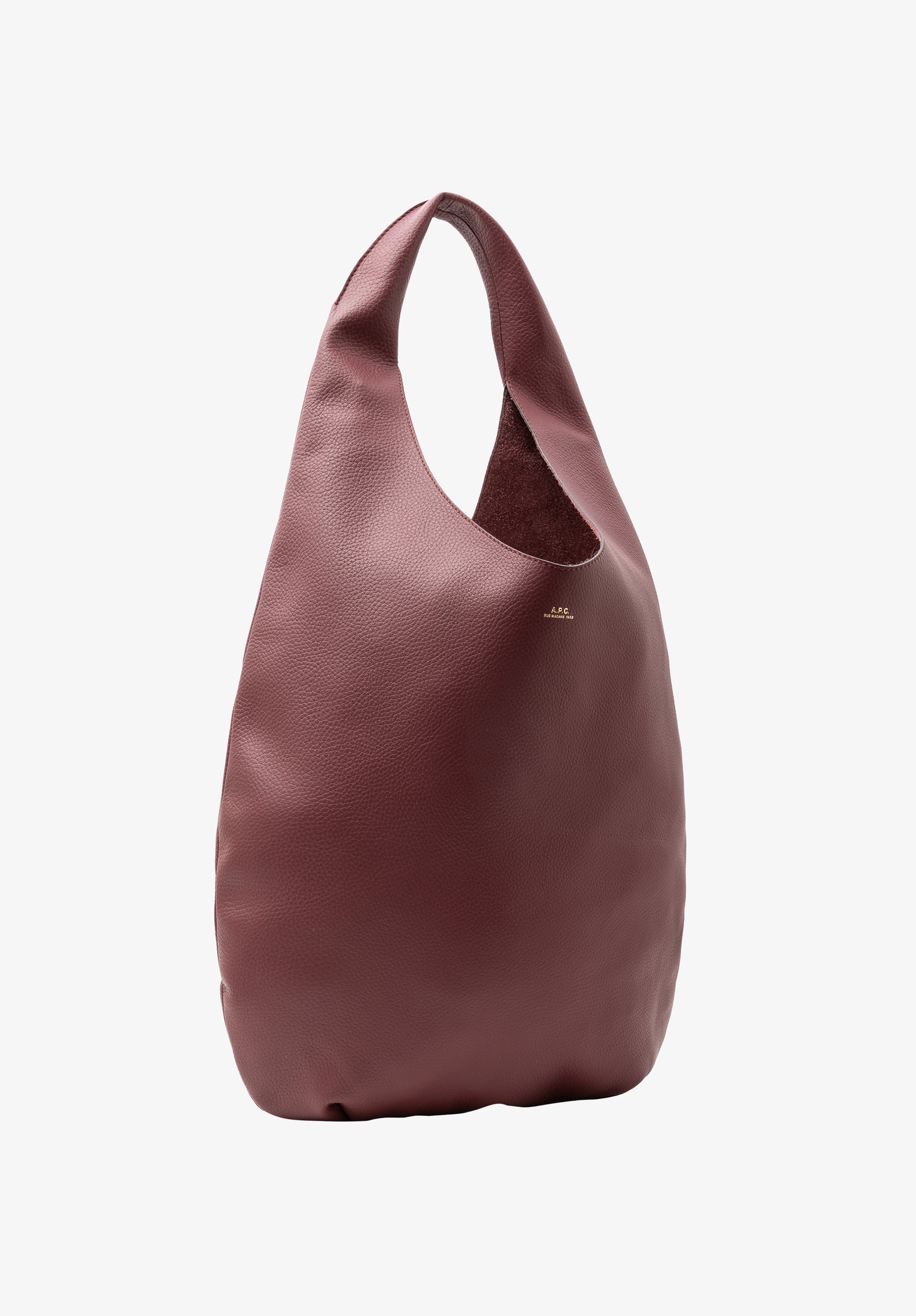 A.P.C. Le Neige Tote Ledertasche schwarz TU