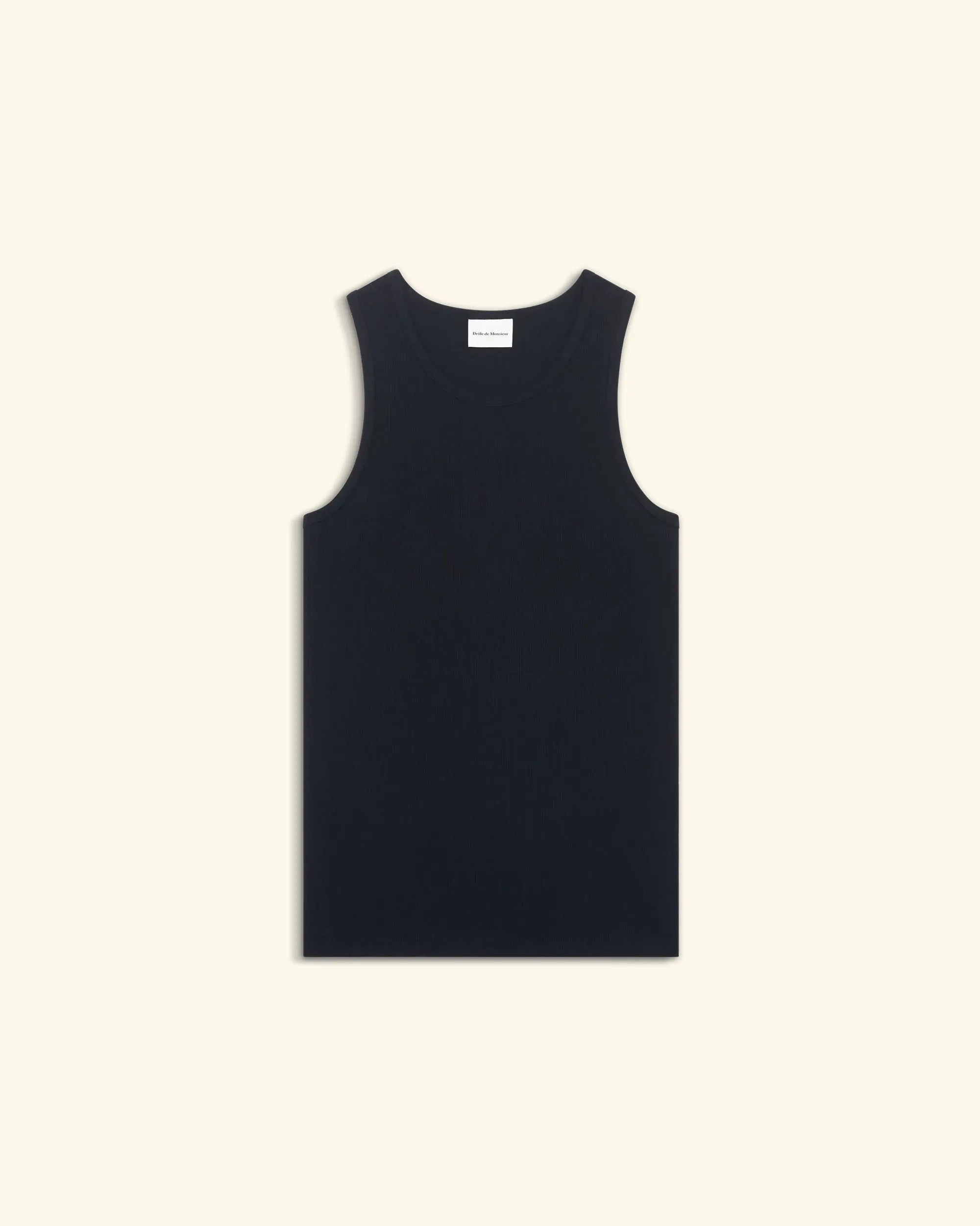 Drôle De Monsieur Pack de Débardeurs Tank Top schwarz 3er Pack