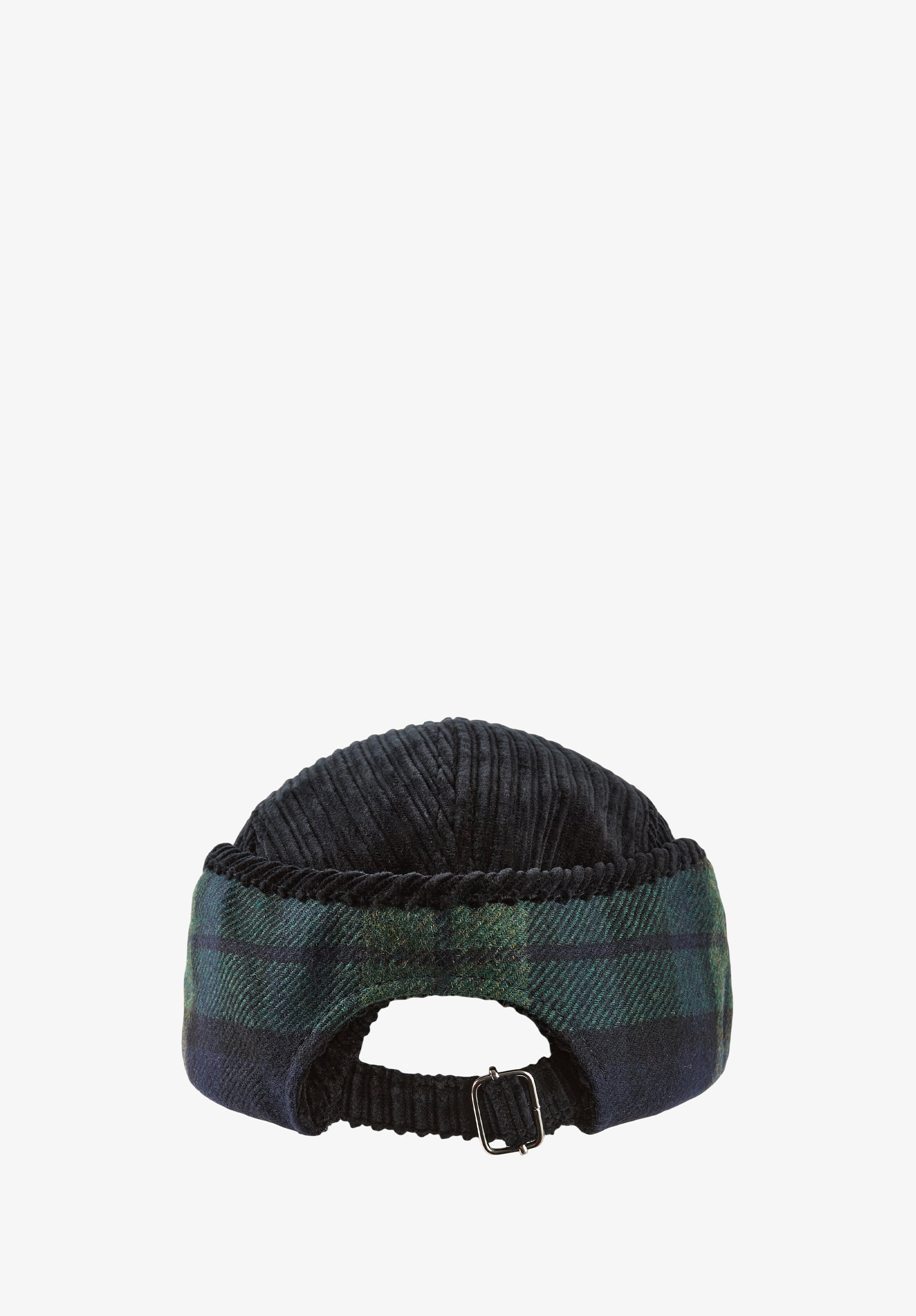 A.P.C. HATS Schirmmütze Gr. 58 Cord Wolle Tartan