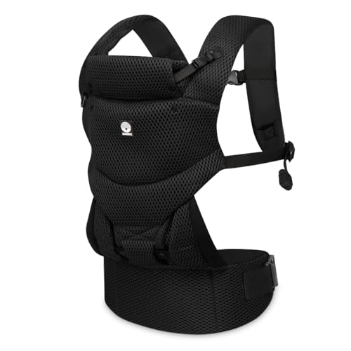 Dooky Carrier Urban Comfort Babytrage Schwarz 0-3 Jahre 15 kg