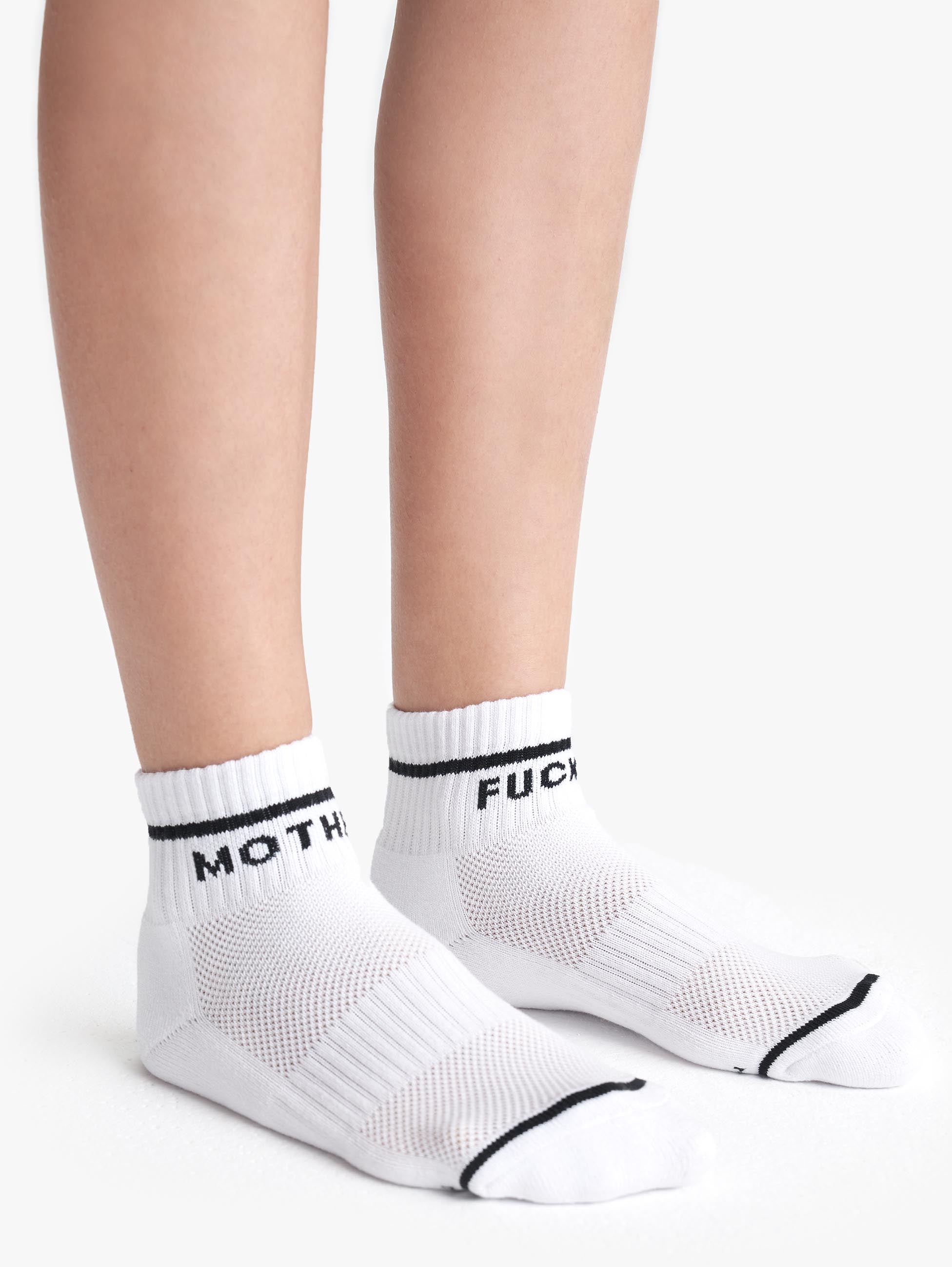 Mother Baby Steps Ankle Socken Weiß Sneaker MF White