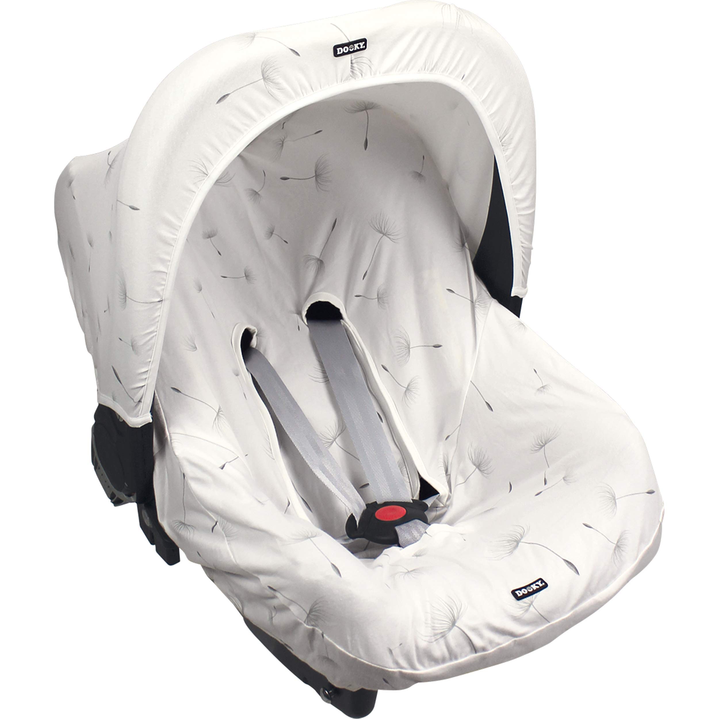 Dooky Hoody Combi Pack Sonnenschutz Babyschale Dandelion Weiß