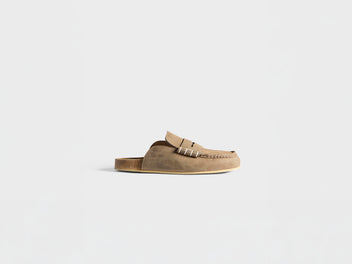 J.W.Anderson Stitch Loafer Schwarz Kalbsleder
