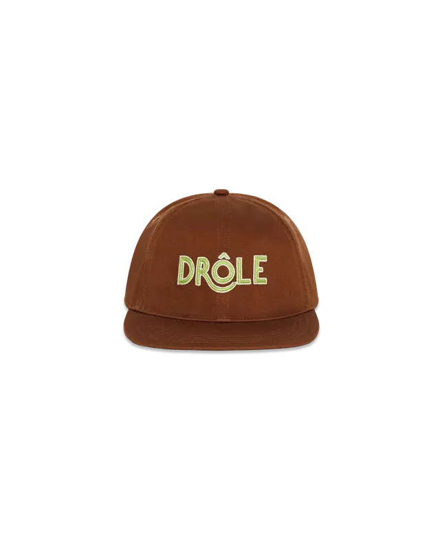 Drôle de Monsieur Casquette Drôle Cap Braun Baumwolle OS