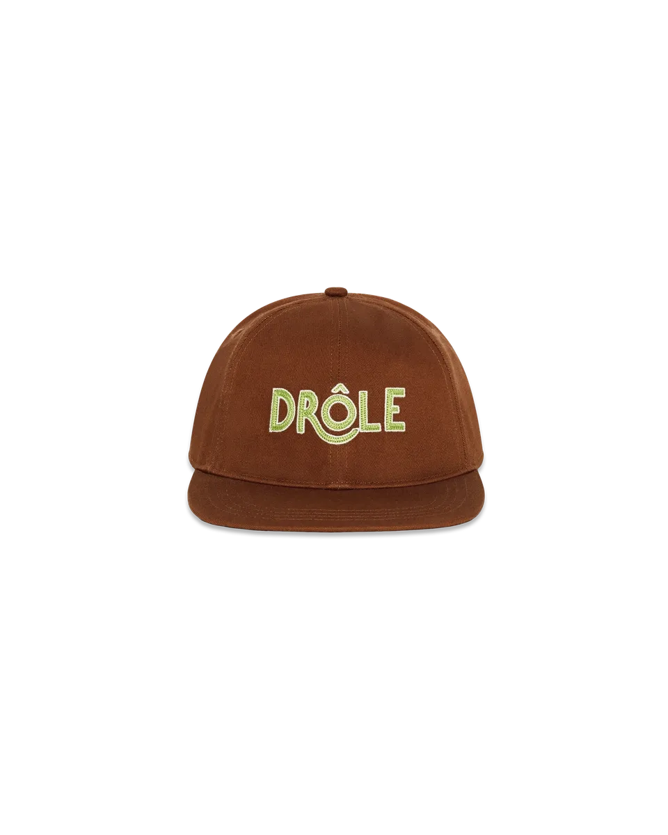 Drôle de Monsieur Casquette Drôle Cap Braun Baumwolle OS
