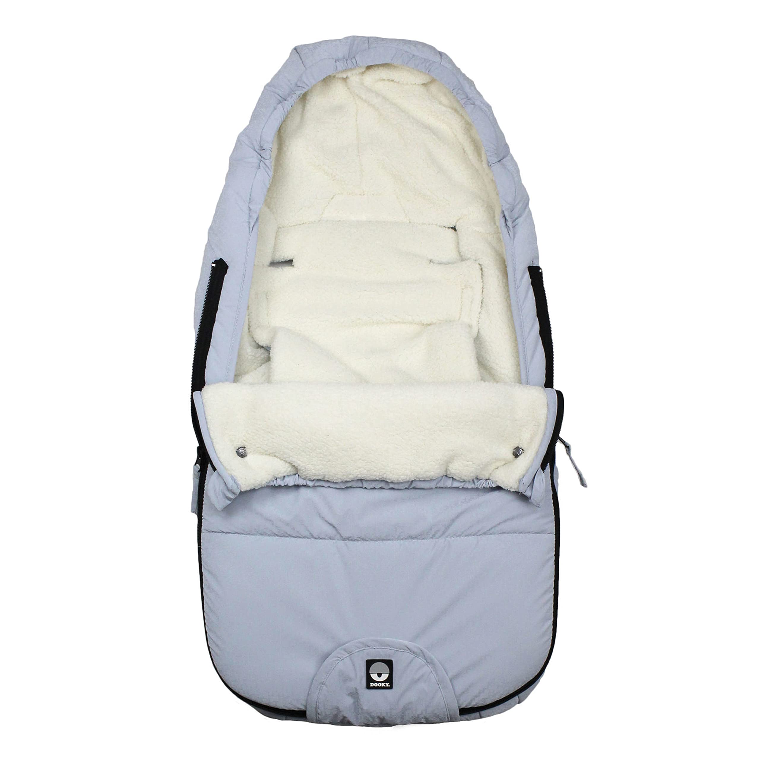 Dooky Fußsack Blue Mountain 0-9 Monate Sherpa-Fleece