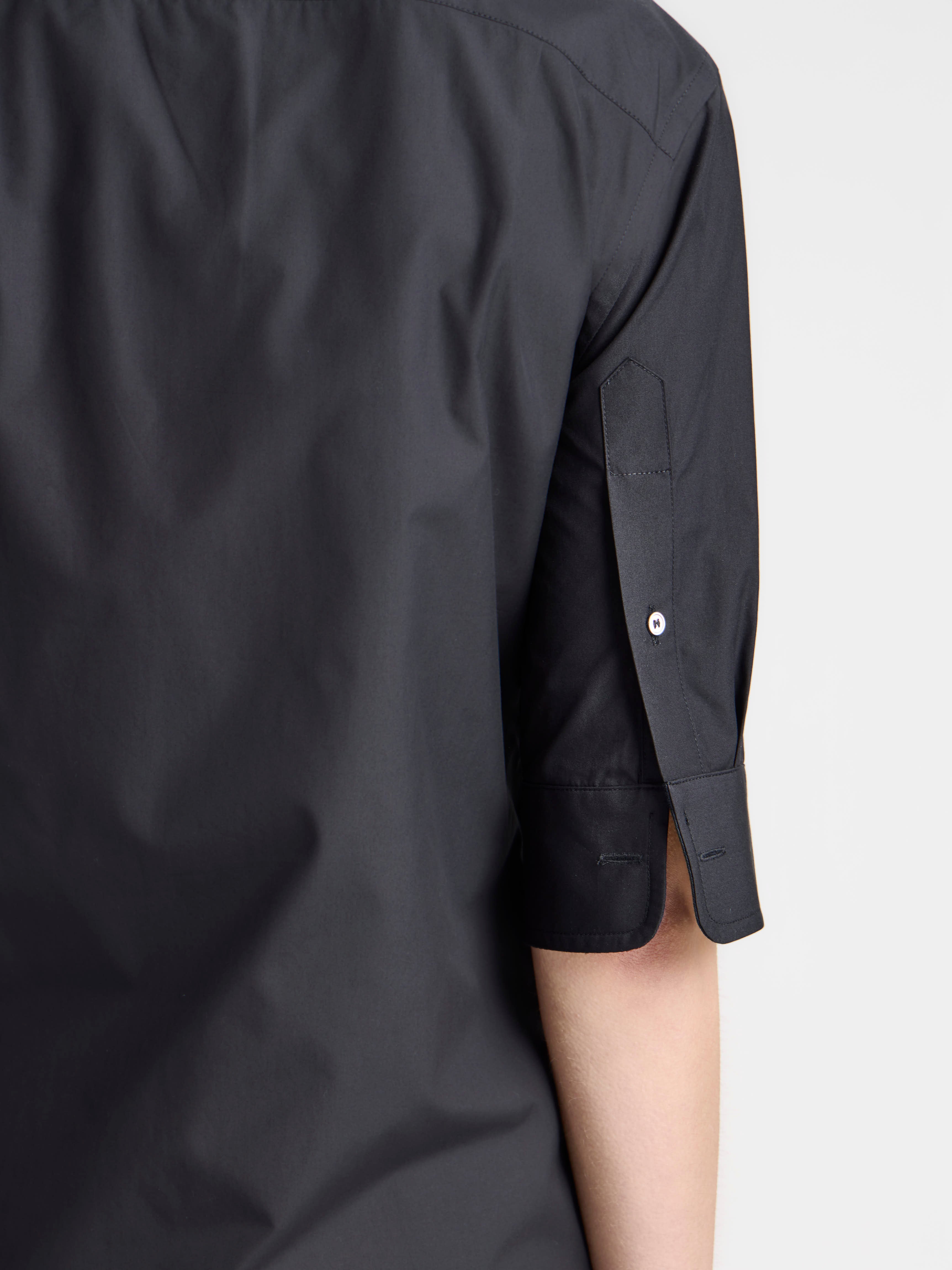 J.W.Anderson Shirts Tuxedo Bib Shirt Hemd Schwarz Baumwolle