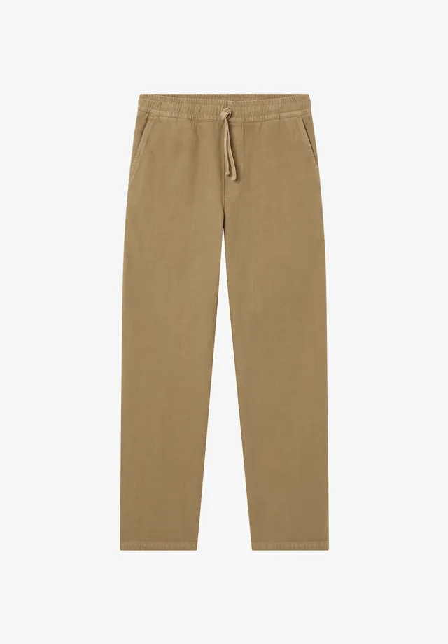 A.P.C. Workwear-Hose Dunkelbeige Baumwolle M