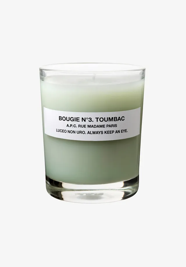 A.P.C. Toumbac Duftkerze Glas TU 50 Stunden