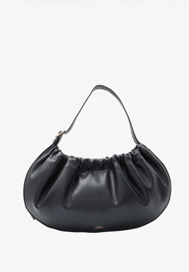 A.P.C. Ninon Hoop Tasche TU Leder-Optik Magnetverschluss