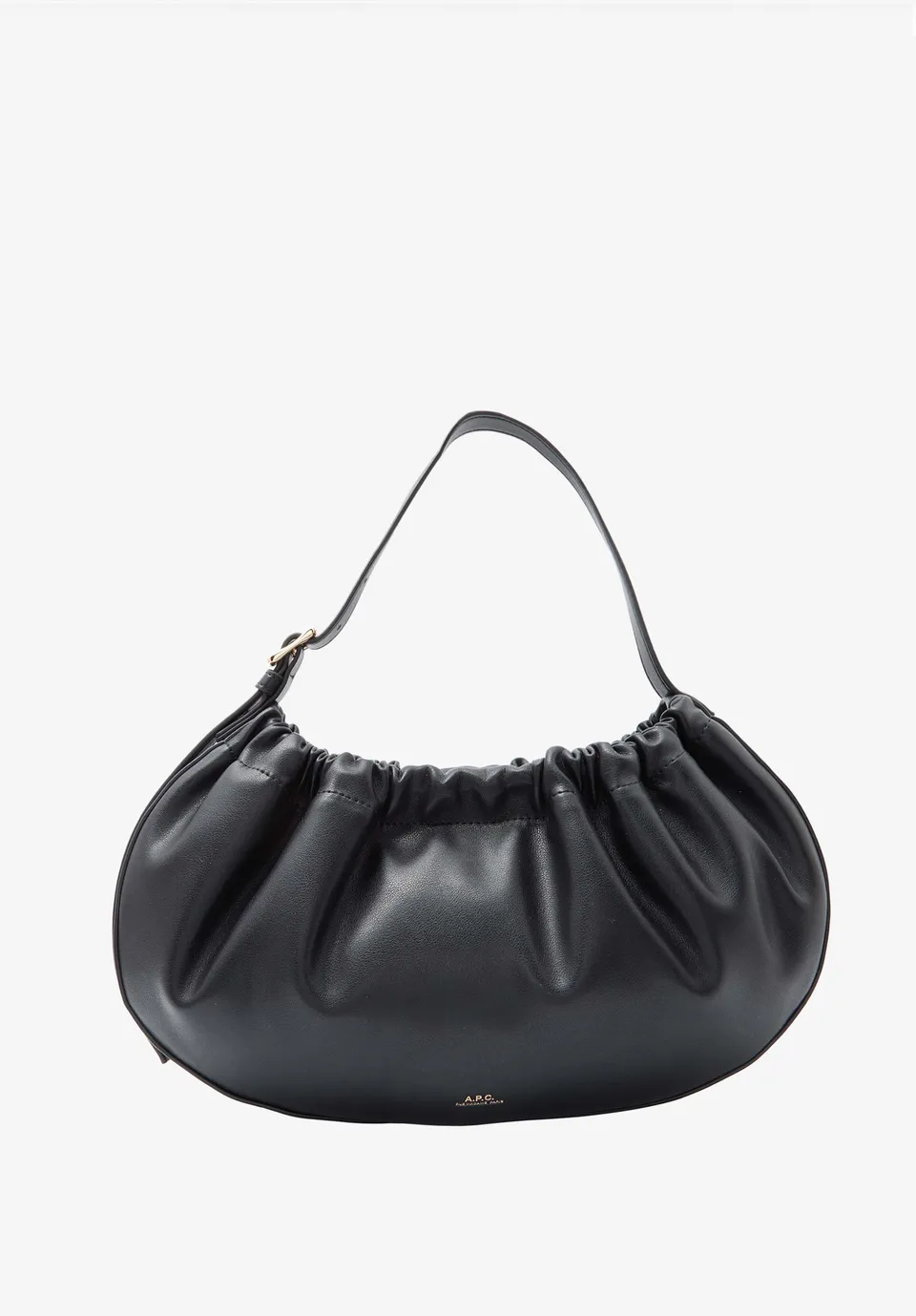 A.P.C. Ninon Hoop Tasche TU Leder-Optik Magnetverschluss