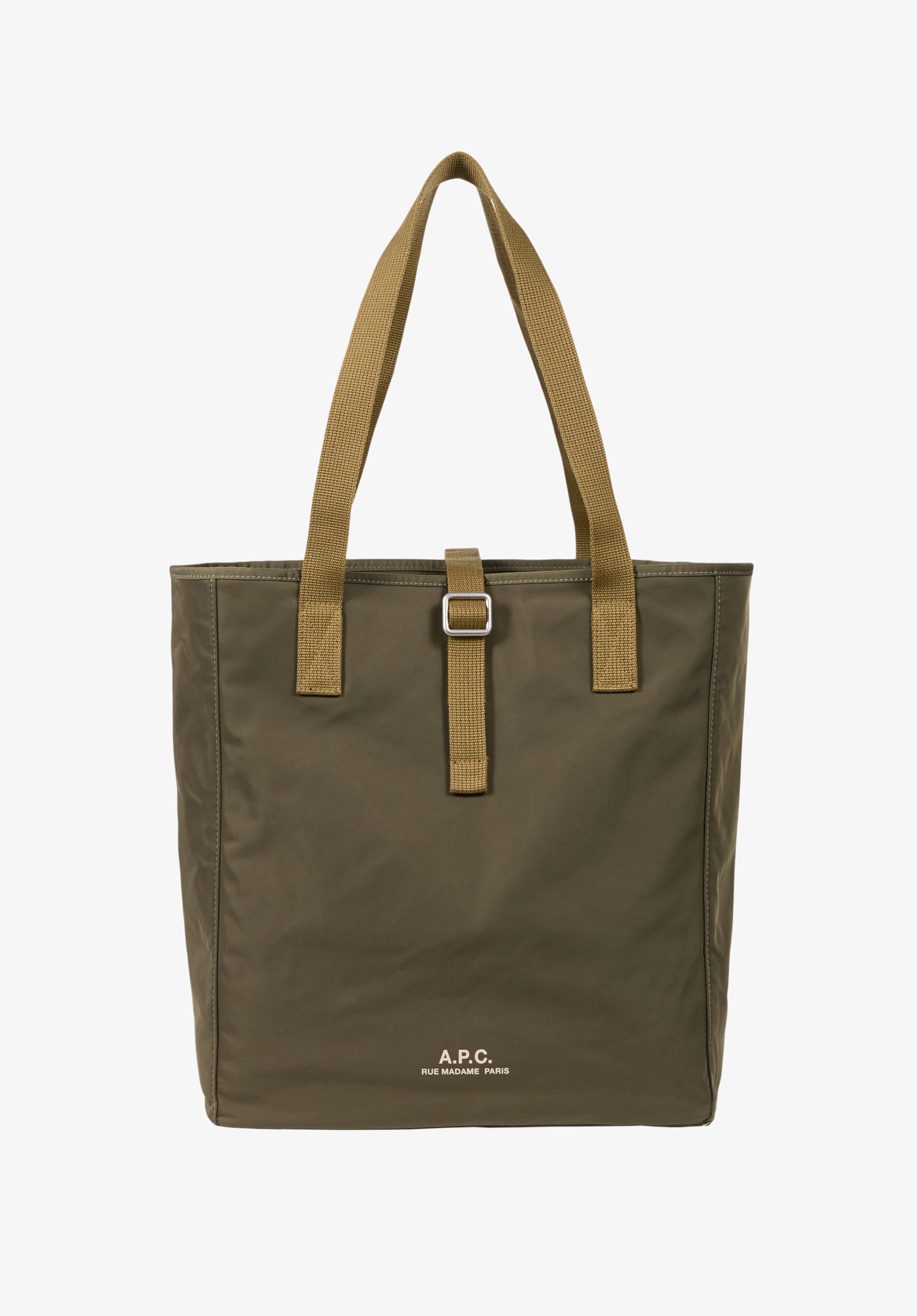 A.P.C. Archive Tragetasche Nylon grün TU