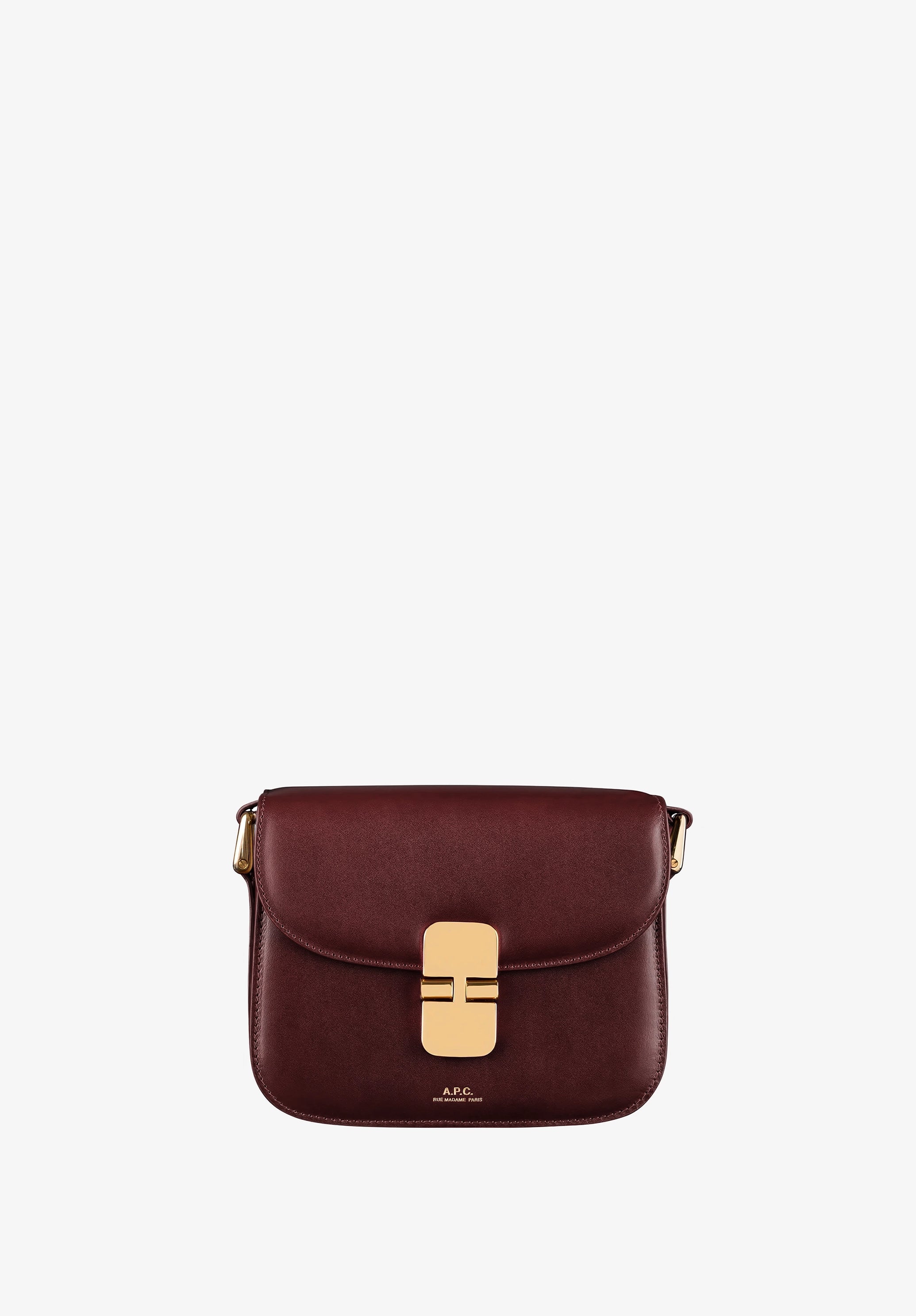 A.P.C. Grace Mini Tasche Glattleder Umhängeriemen