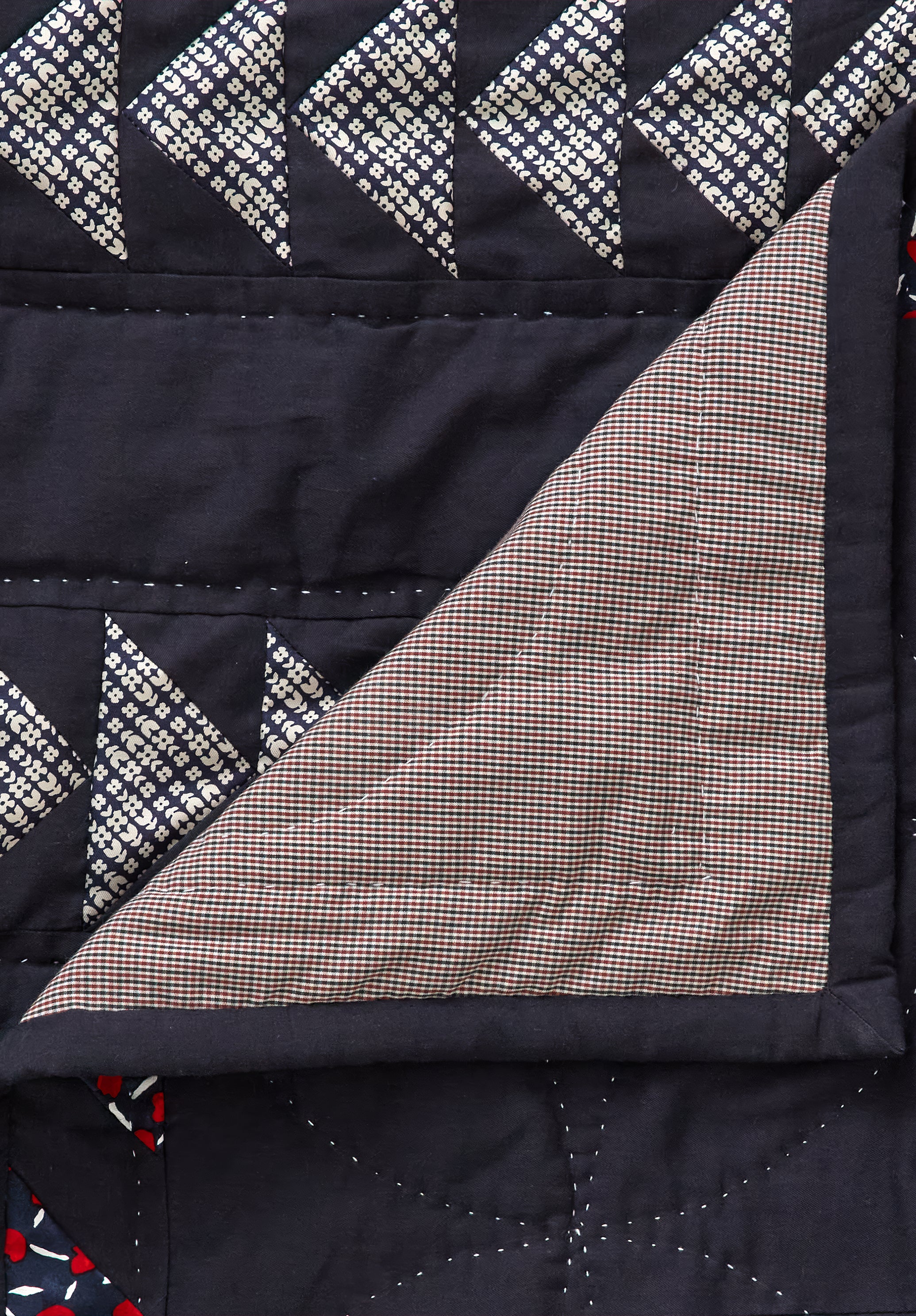 A.P.C. Nabokow Redux 29 Quilt Patchwork Blau