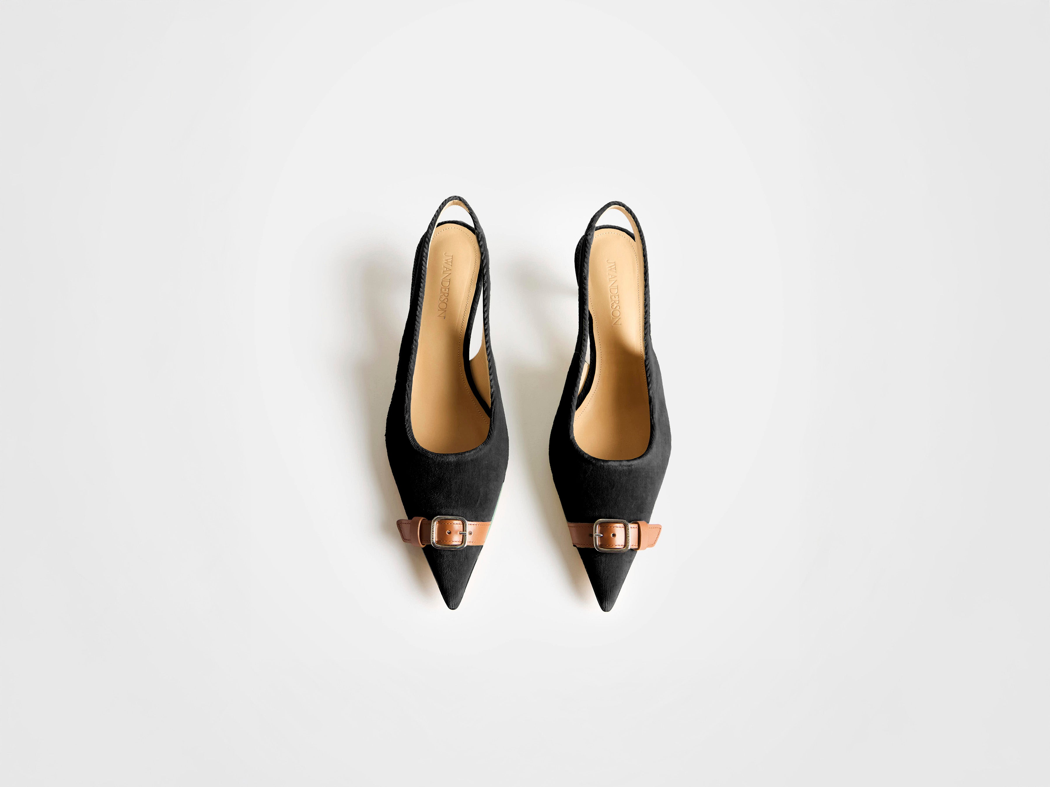 J.W.Anderson Shoes Buckle Sling-Back Pumps Damen Schwarz