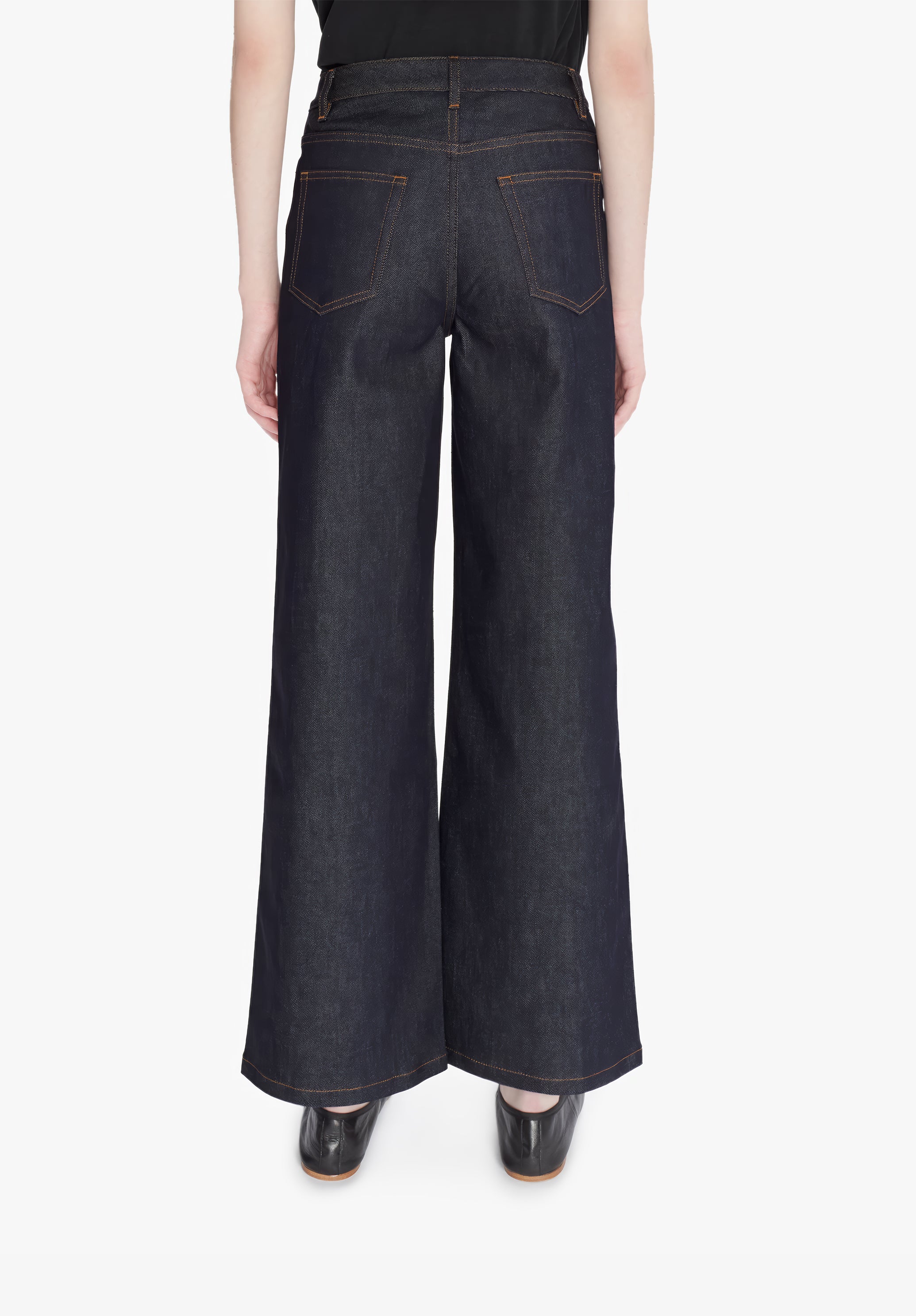 A.P.C. Elisabeth Jeans Damen High-Waist 70er Raw-Denim
