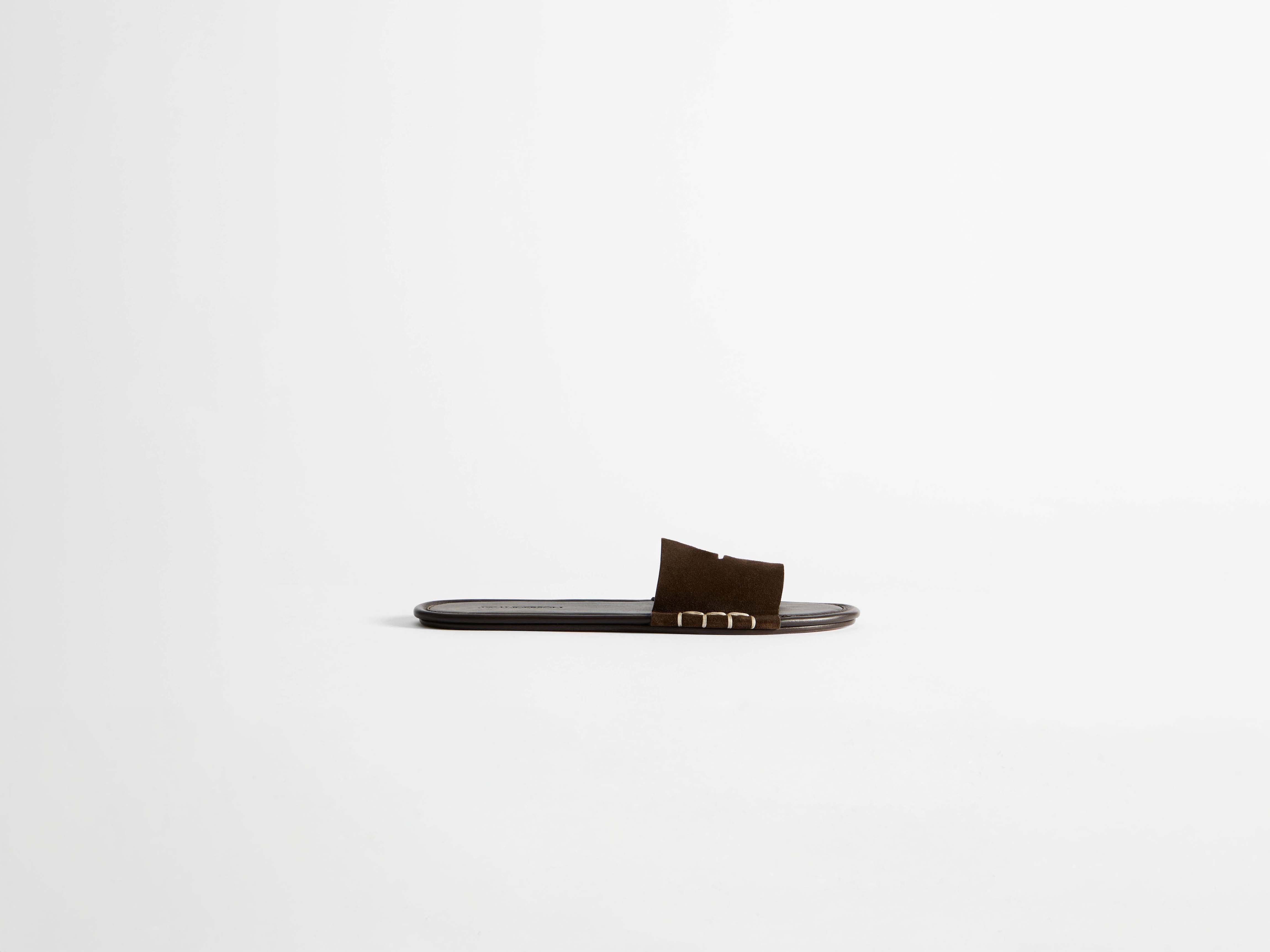 J.W.Anderson Loafer Slide Mules Herren Braun Wildleder
