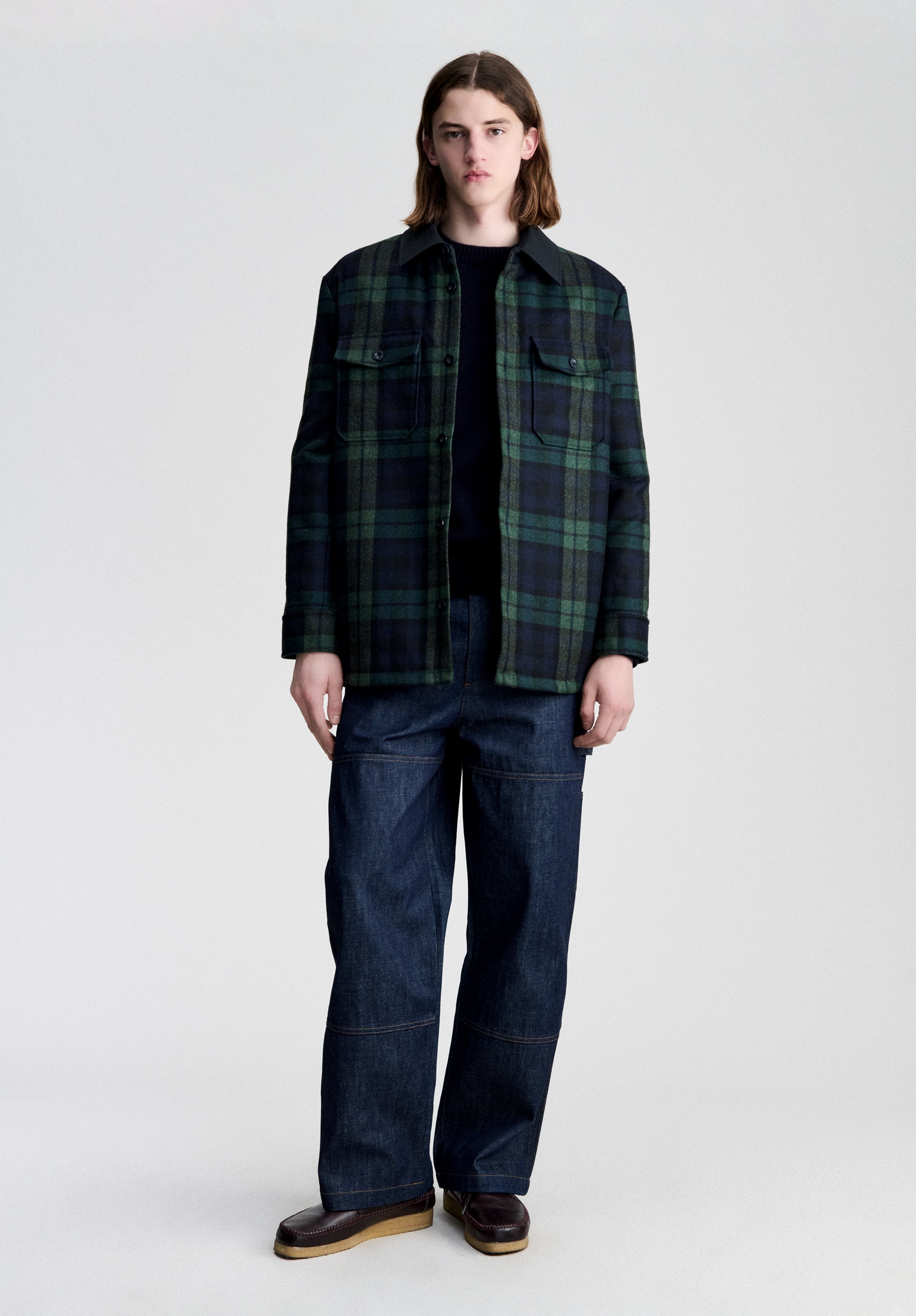 A.P.C. Don Jeans Herrenhose Gr. 30 Bio-Baumwolle weit