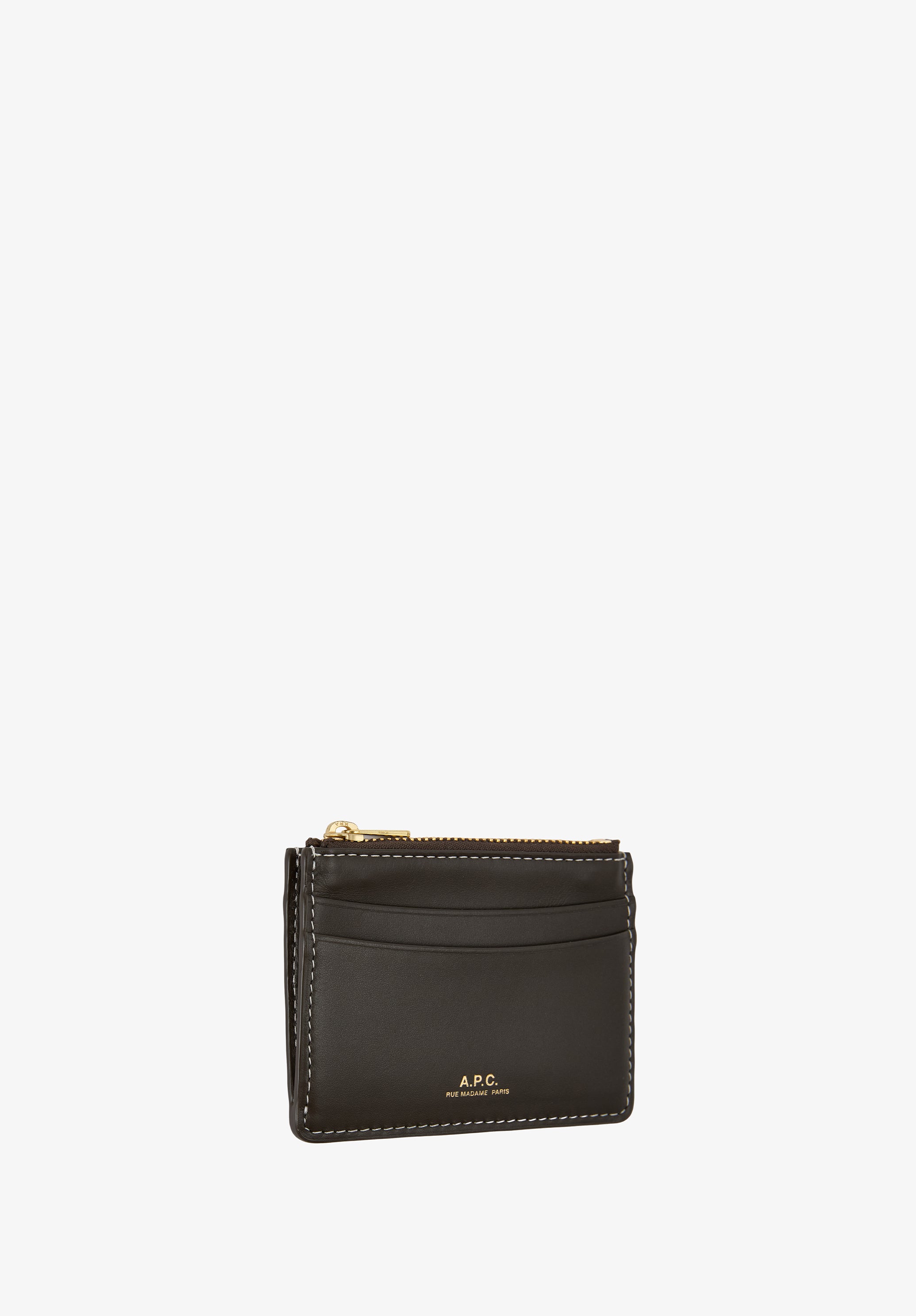A.P.C. Paris Kartenhalter Leder Kreditkartenformat