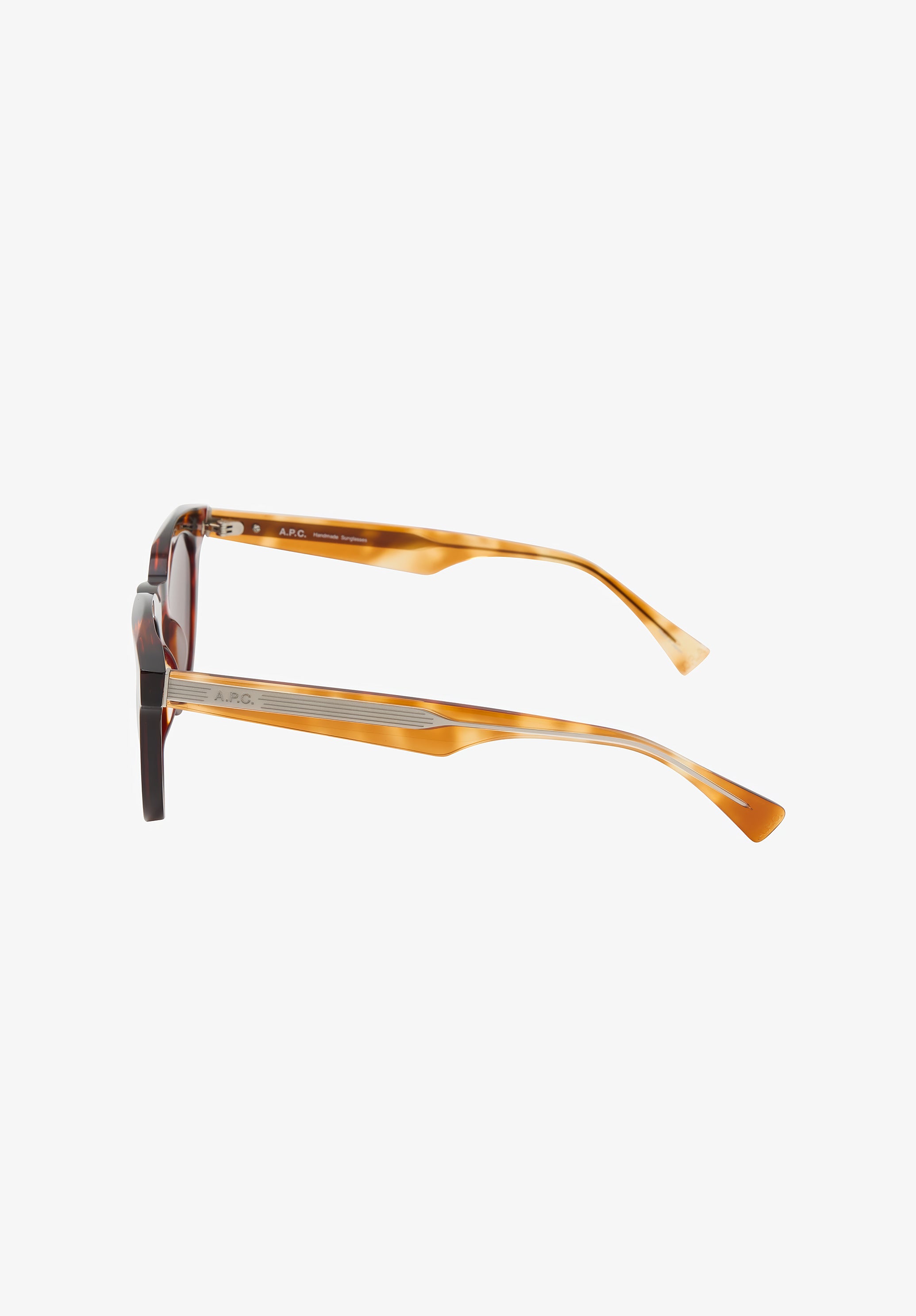A.P.C. Sonnenbrille Lou schwarz Rauchglas TU