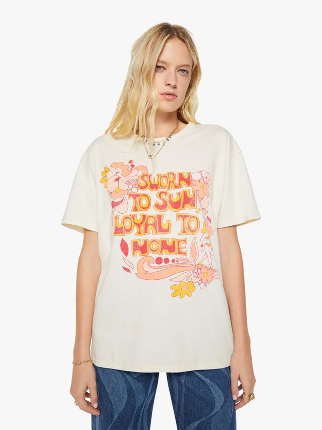 Mother The Sleep-Over Sworn To The Sun T-Shirt weiss