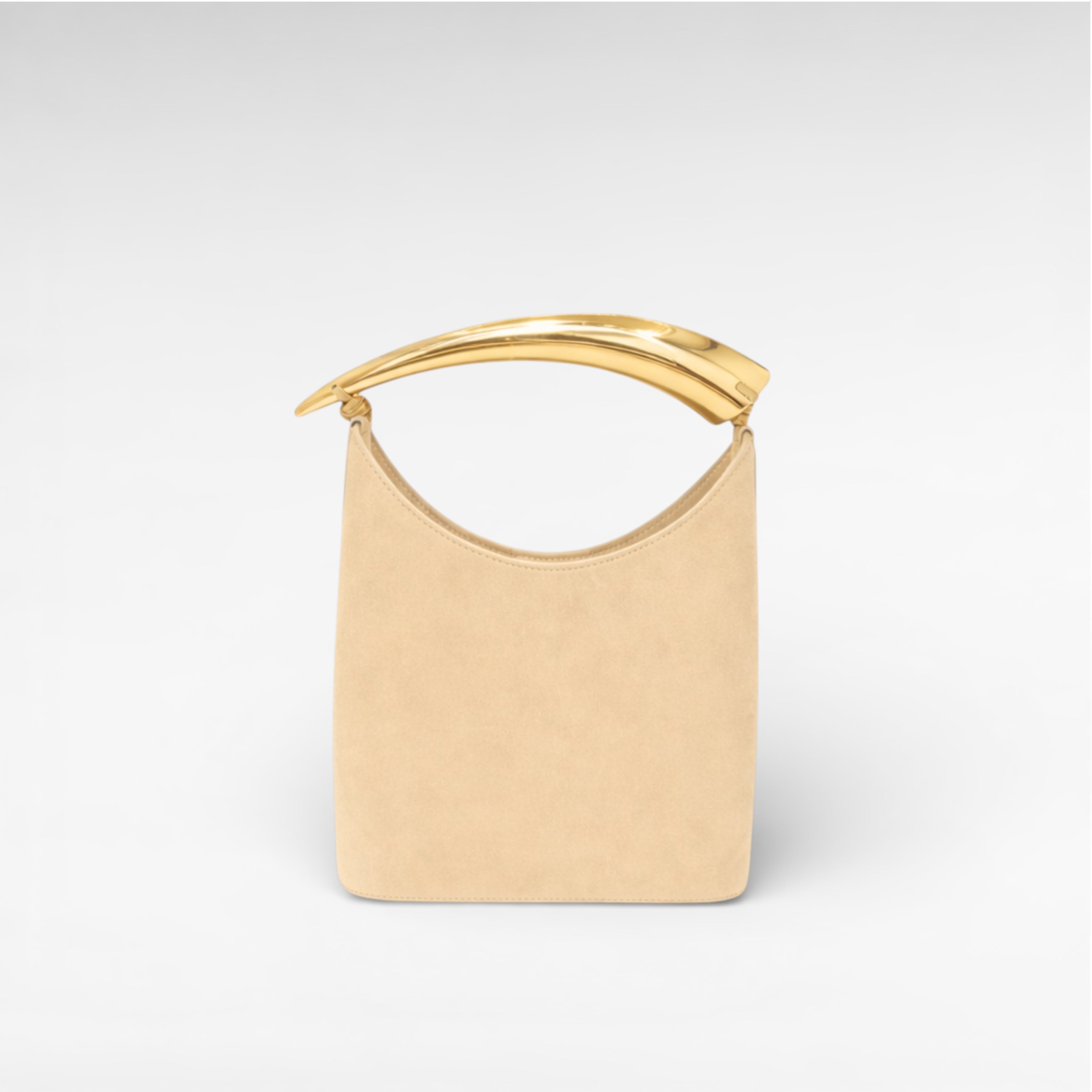 Gedebe Blake Medium Wildleder Handtasche 24 cm