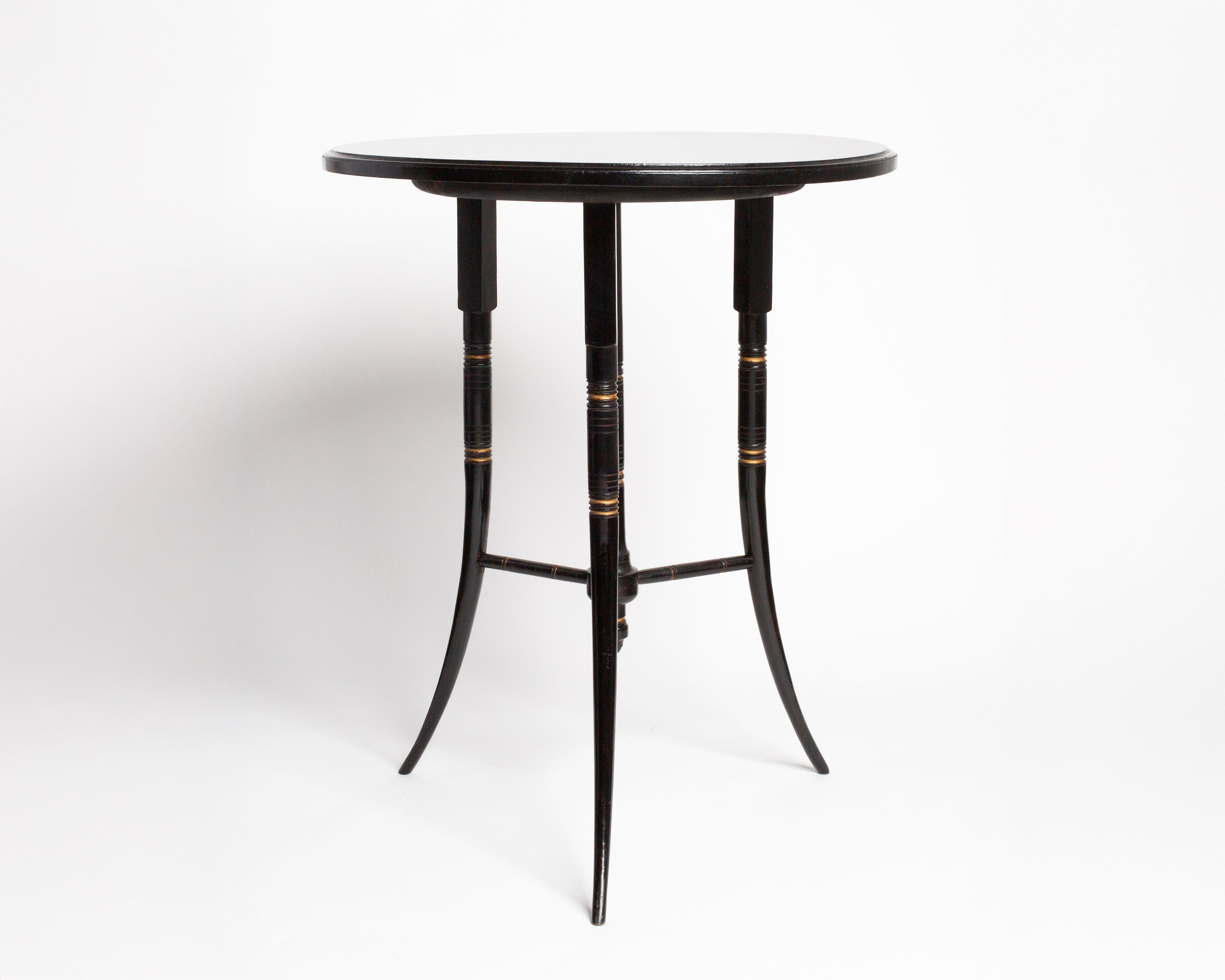 J.W.Anderson Furniture Godwin 1870 Beistelltisch Schwarz Holz