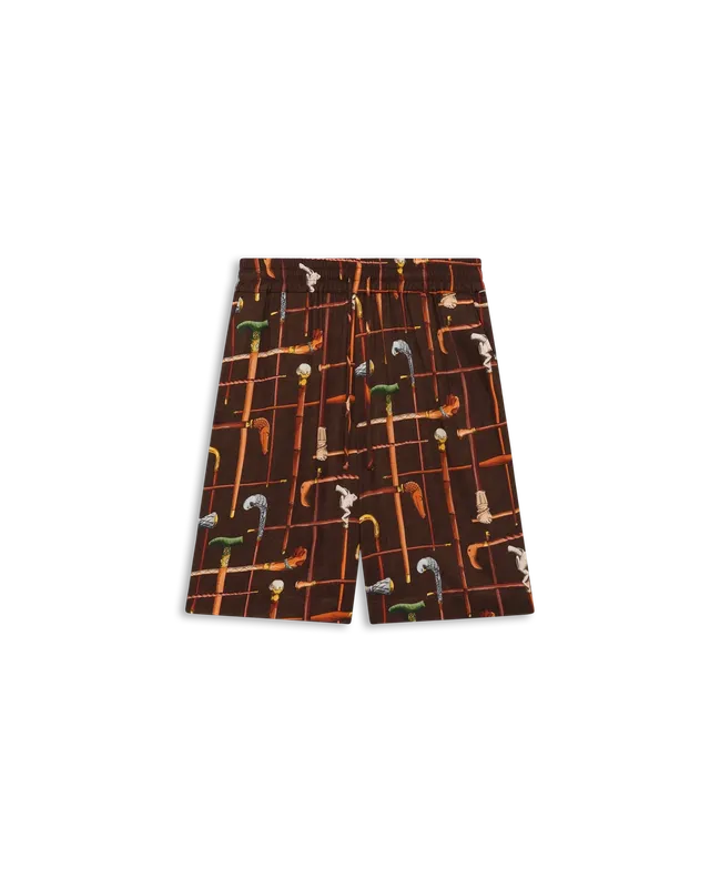 Drôle De Monsieur Short Cannes Shorts braun Viskose