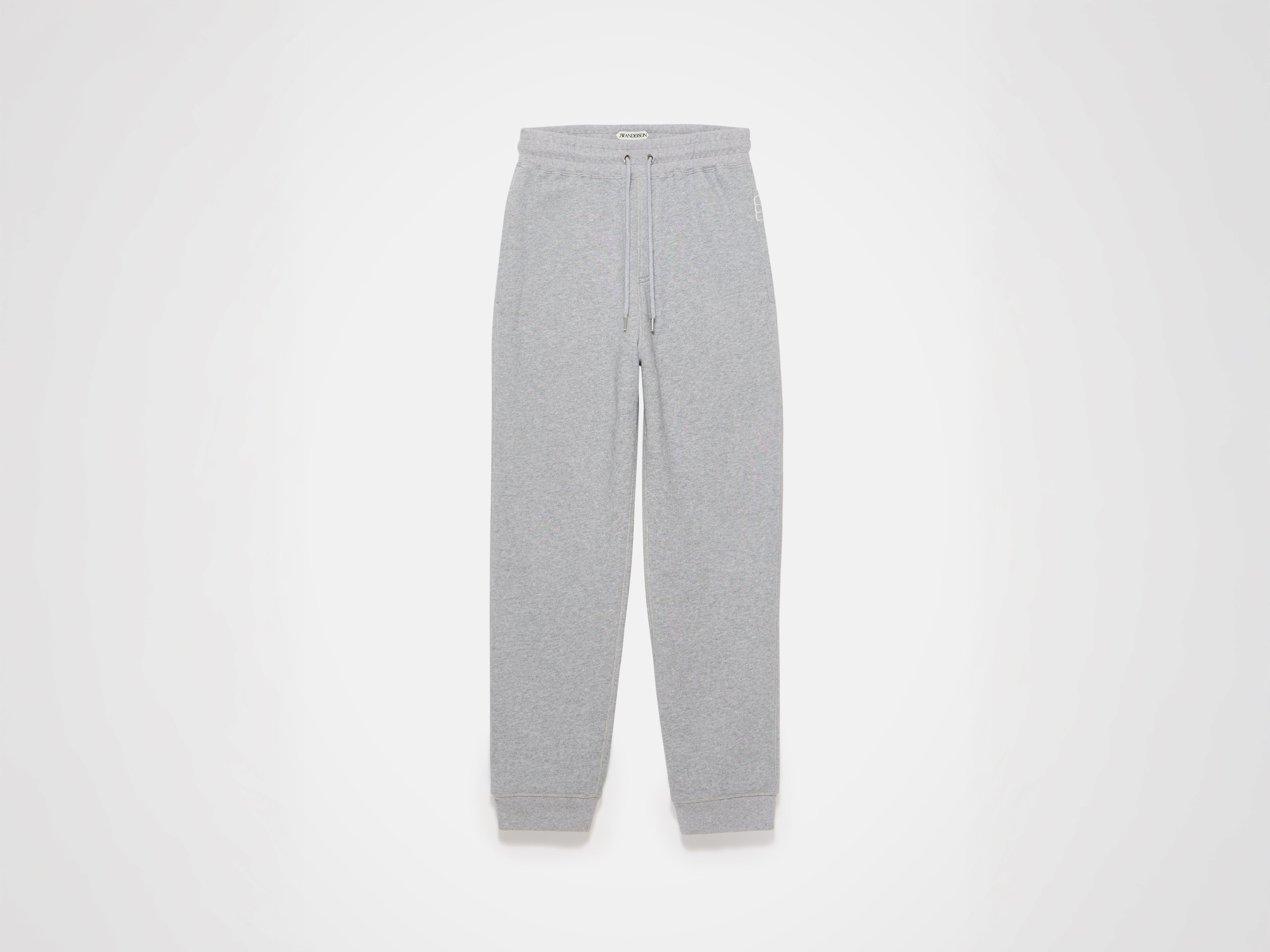 J.W. Anderson Trousers Cuffed Sweatpants Jogginghose Grau Melange