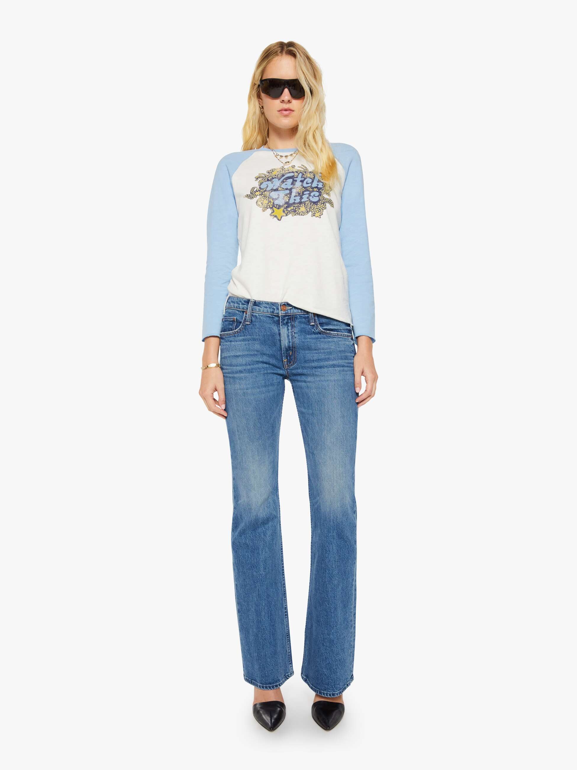 MOTHER Tees The Vintage Sporty Concert T-Shirt Watch This