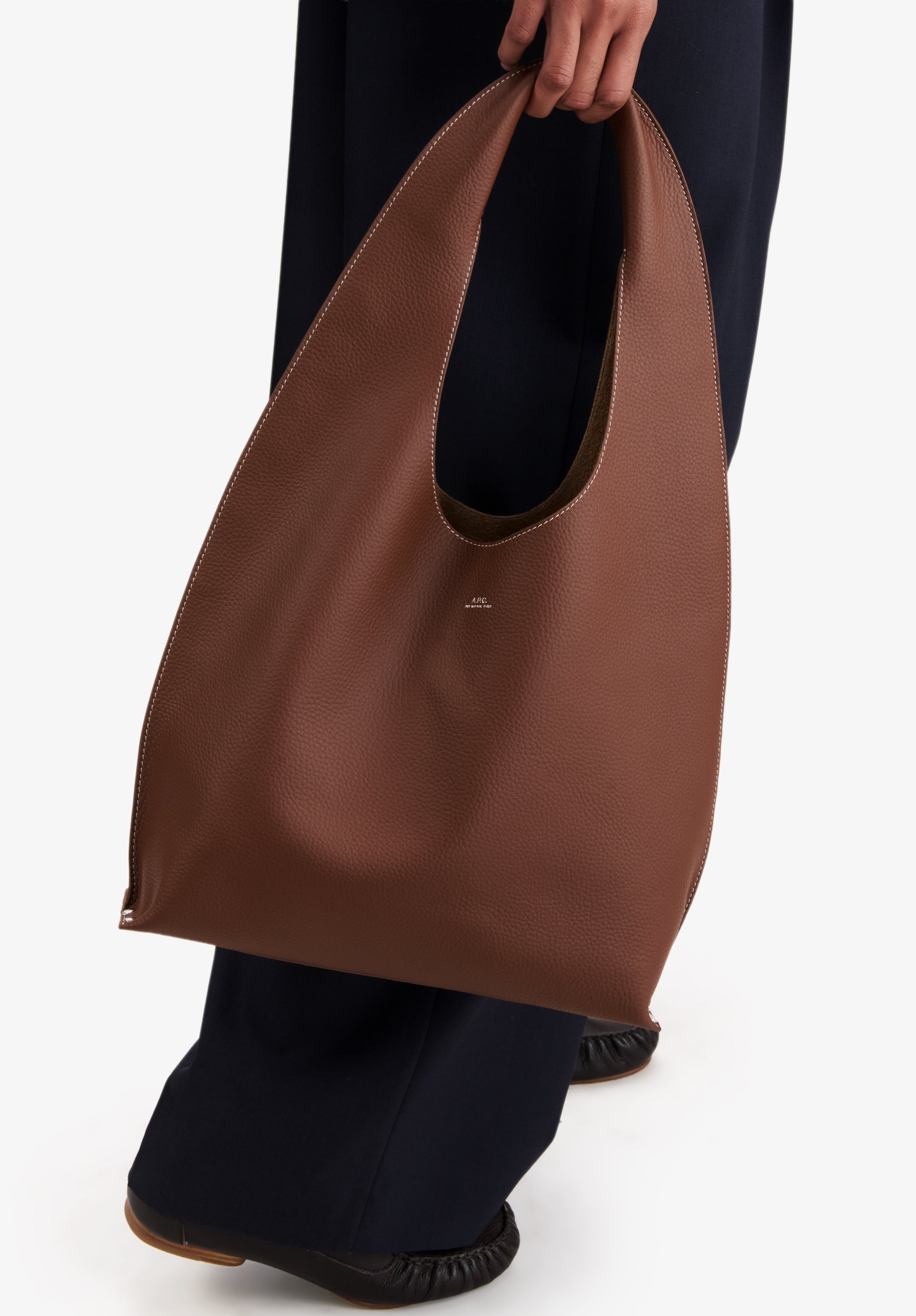 A.P.C. Bags Neige Clou Tasche Leder genarbt TU
