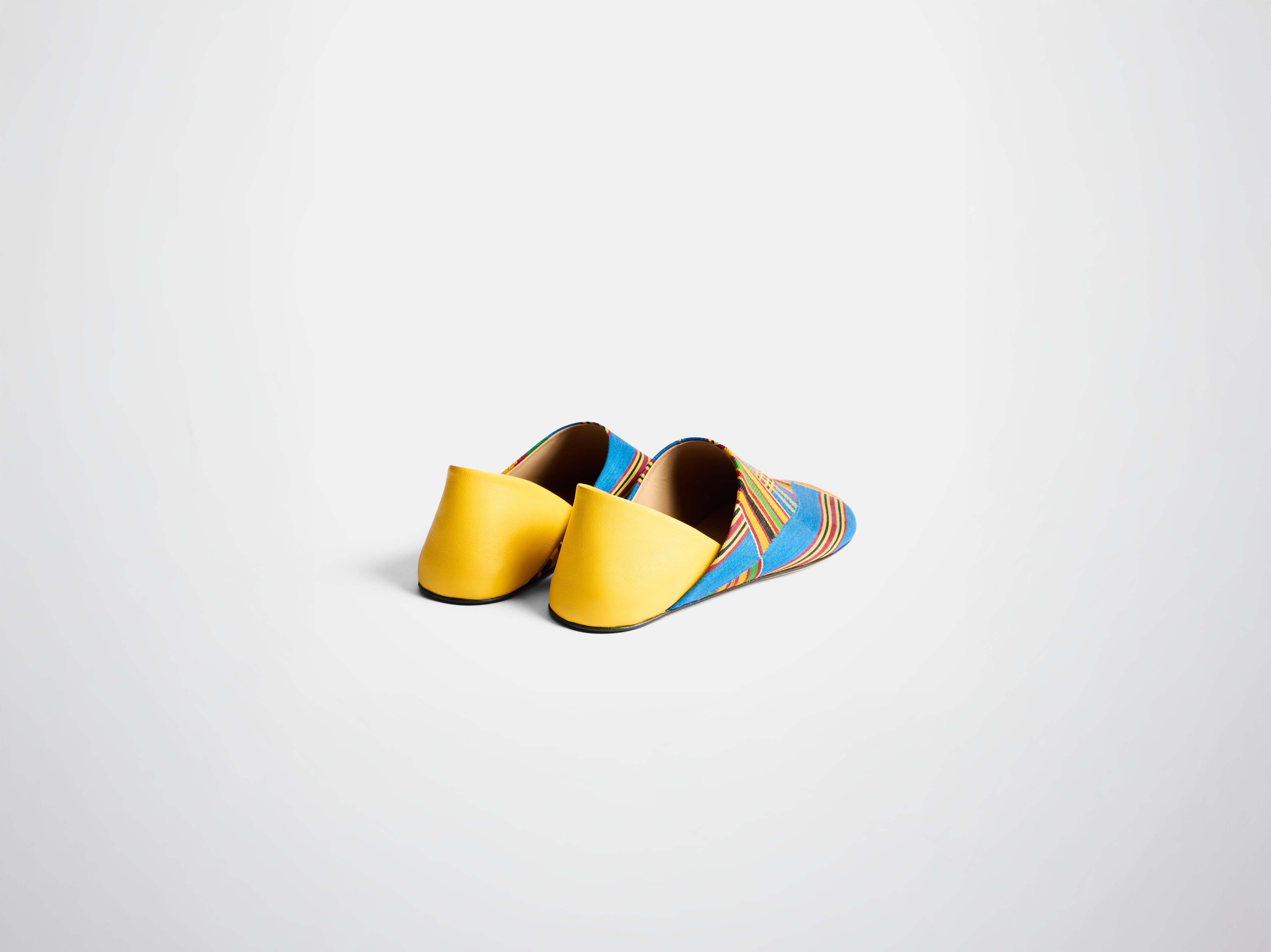 J.W.Anderson Shoes Slipper Mules Damen Gelb Multi Jacquard
