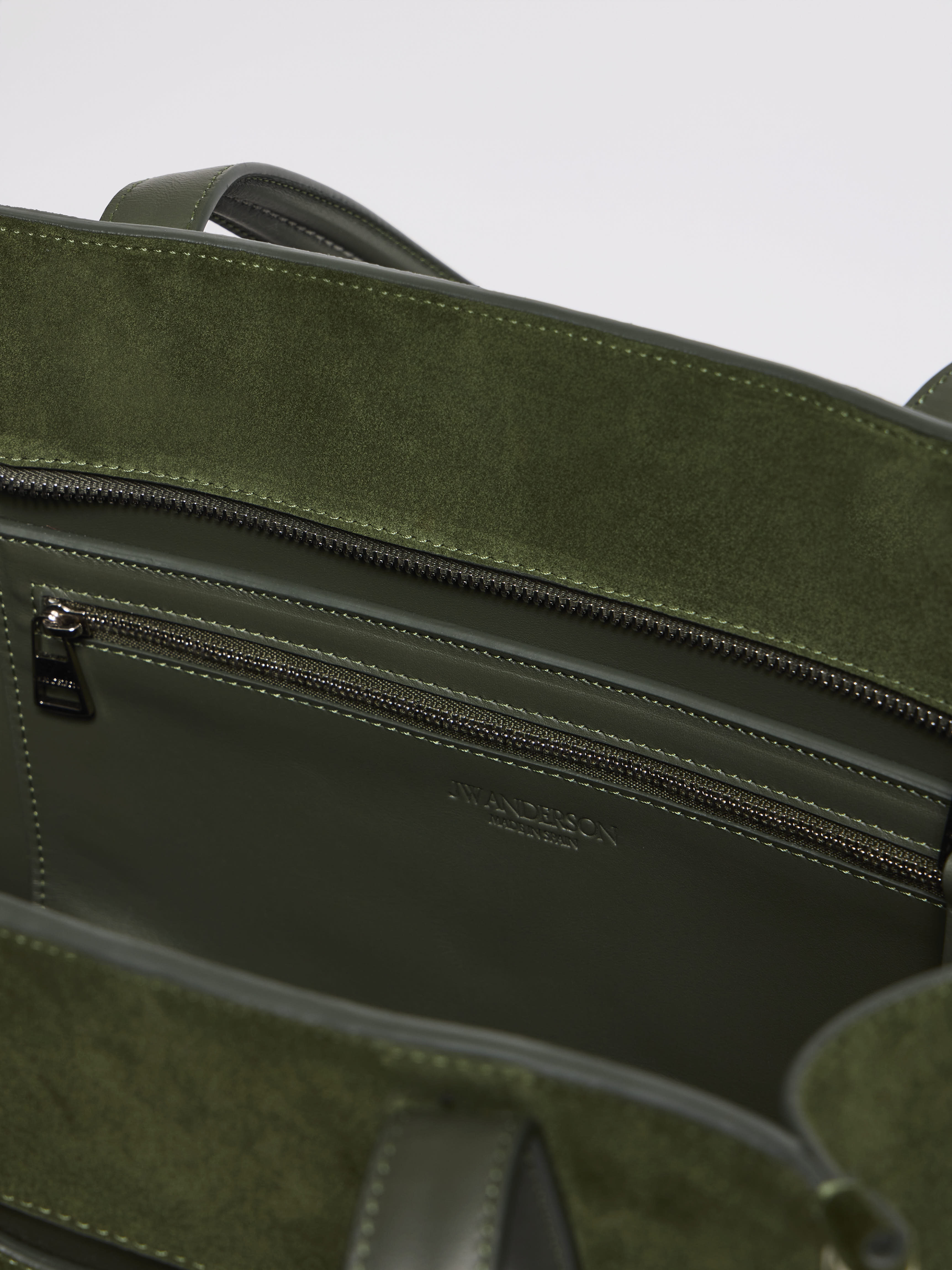 J.W.Anderson Bags Elongated Loafer Cabas Khaki Tote