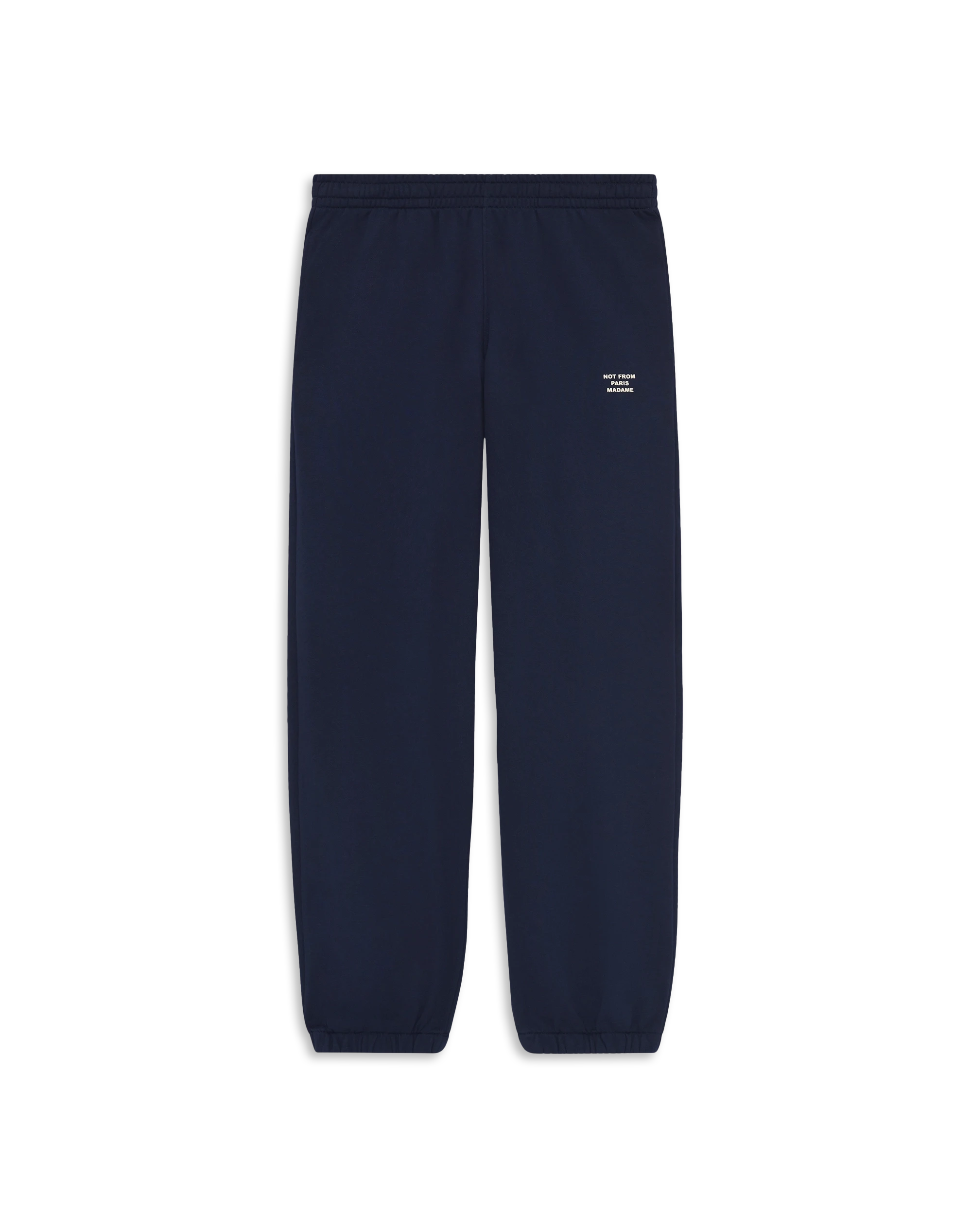 Drôle De Monsieur Slogan Fleece Joggers Jogginghose Navy