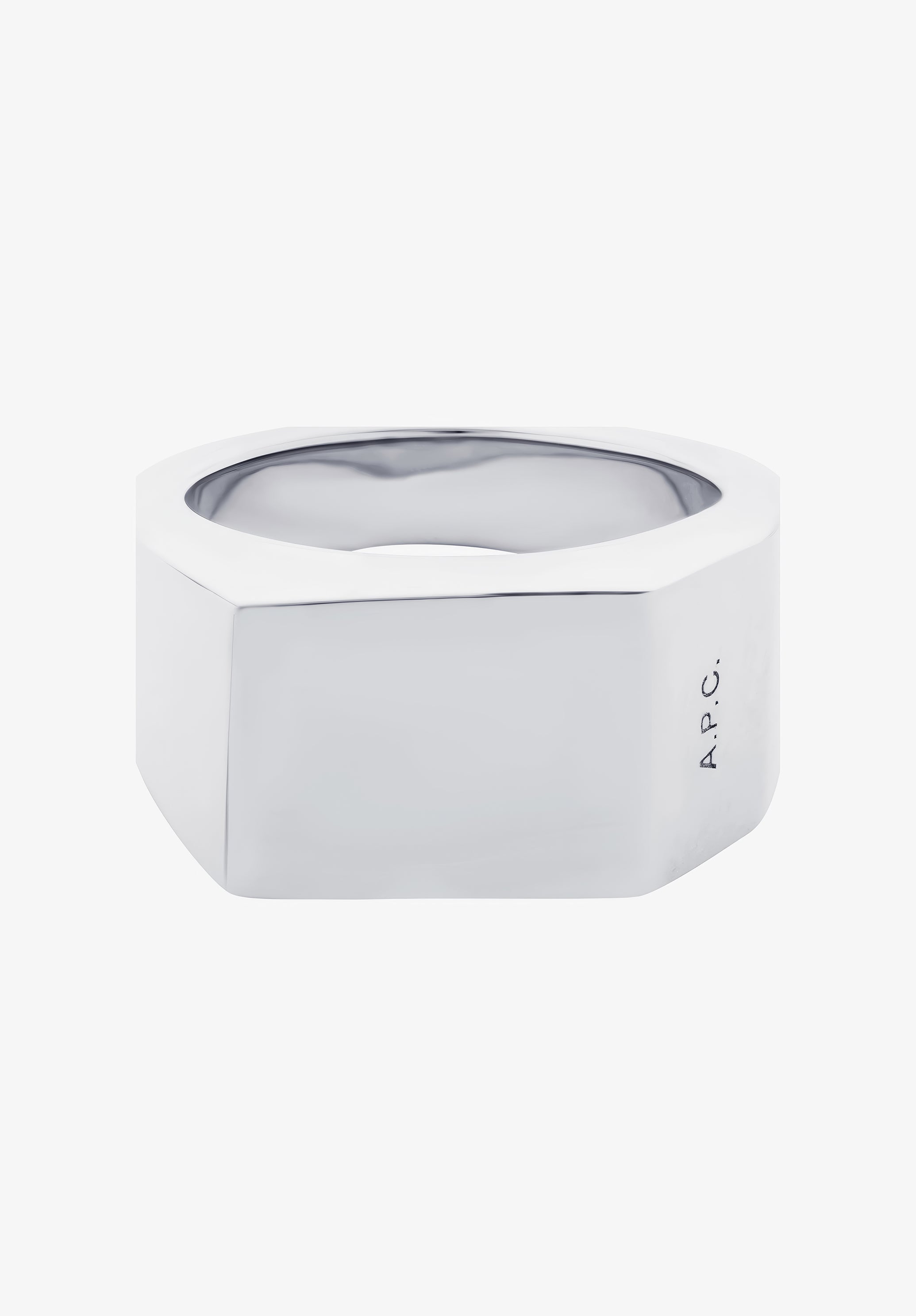 A.P.C. Accessories Siegelring Minimal Ring Silber Gr. 54