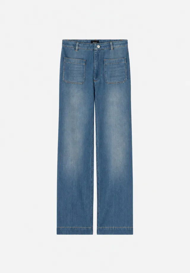 A.P.C. Victoria Jeans Straight Gr. 27 Bio-Denim