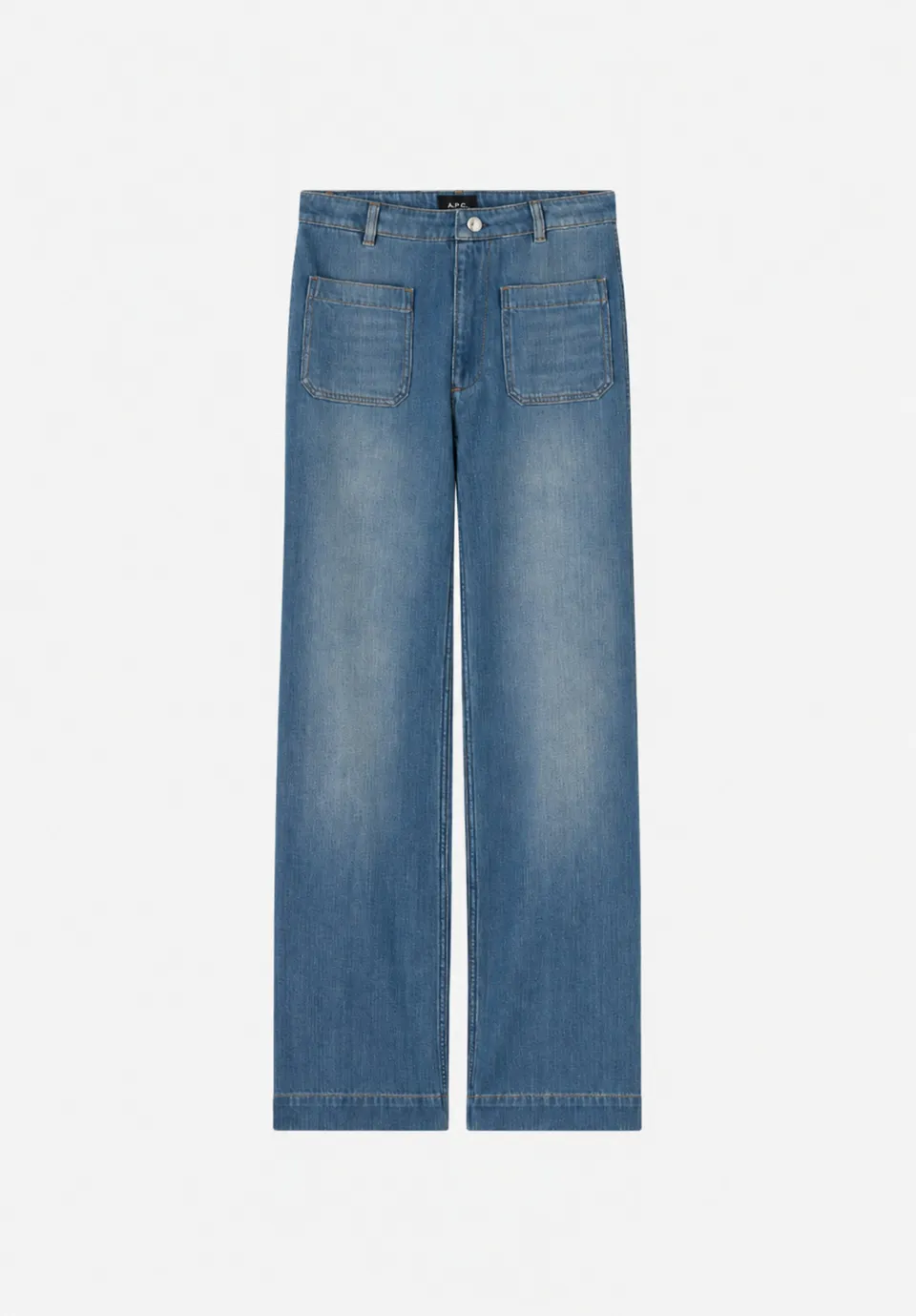 A.P.C. Victoria Jeans Straight Gr. 27 Bio-Denim