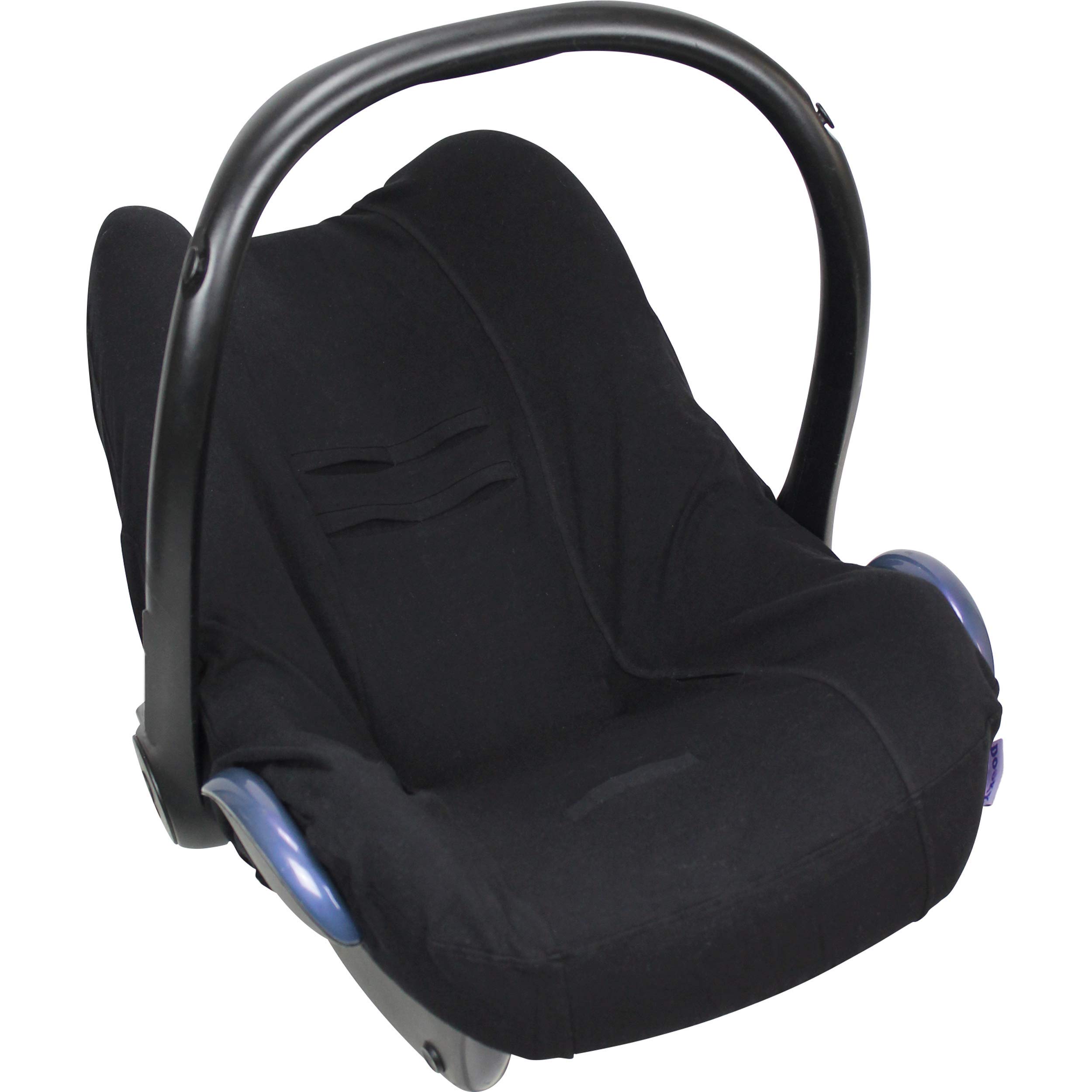 Dooky Hoody Combi Pack Sonnenschutz Babyschale Uni Black Schwarz
