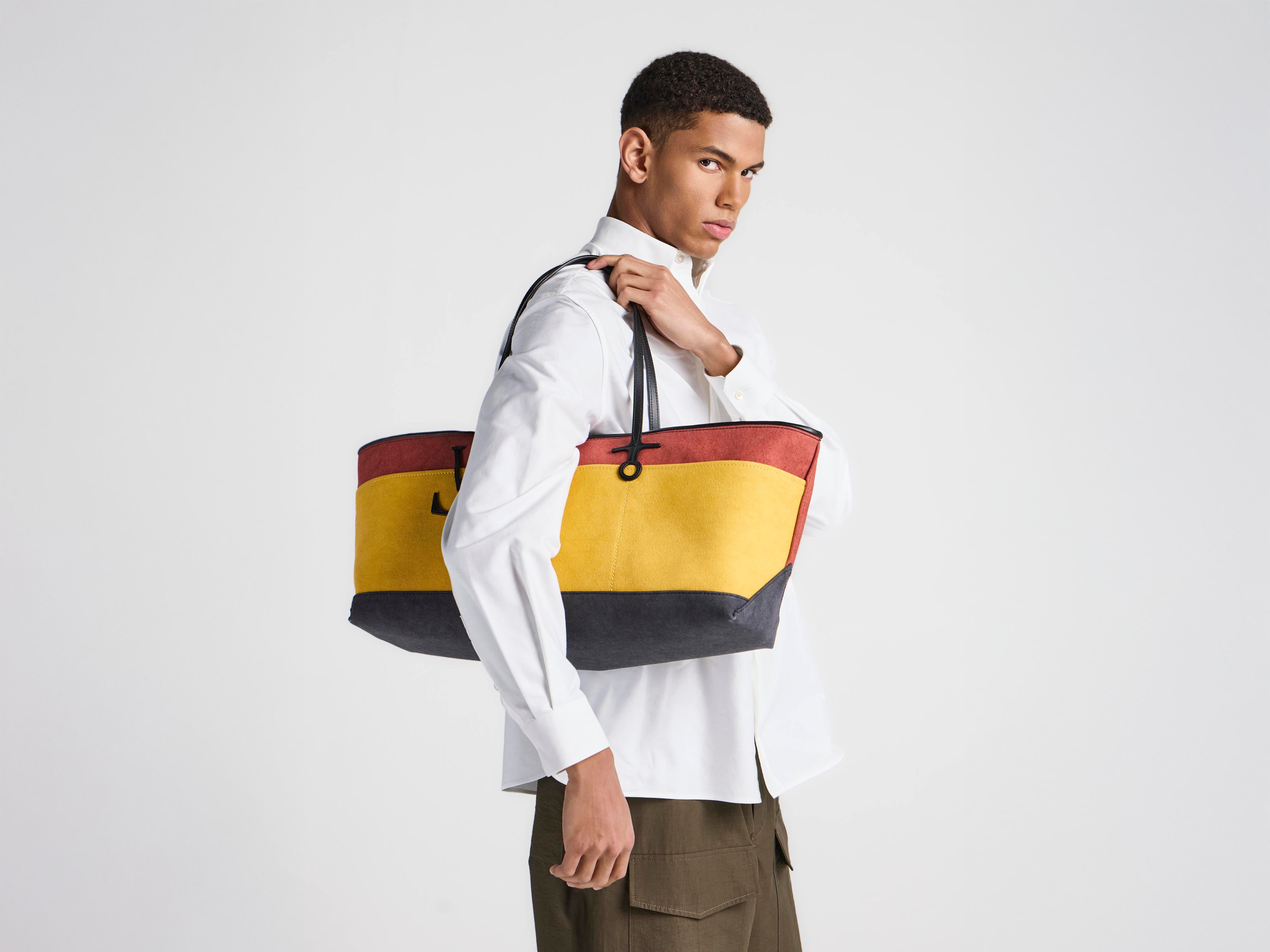 J.W.Anderson Anchor Tote Tasche Canvas Rost Multi